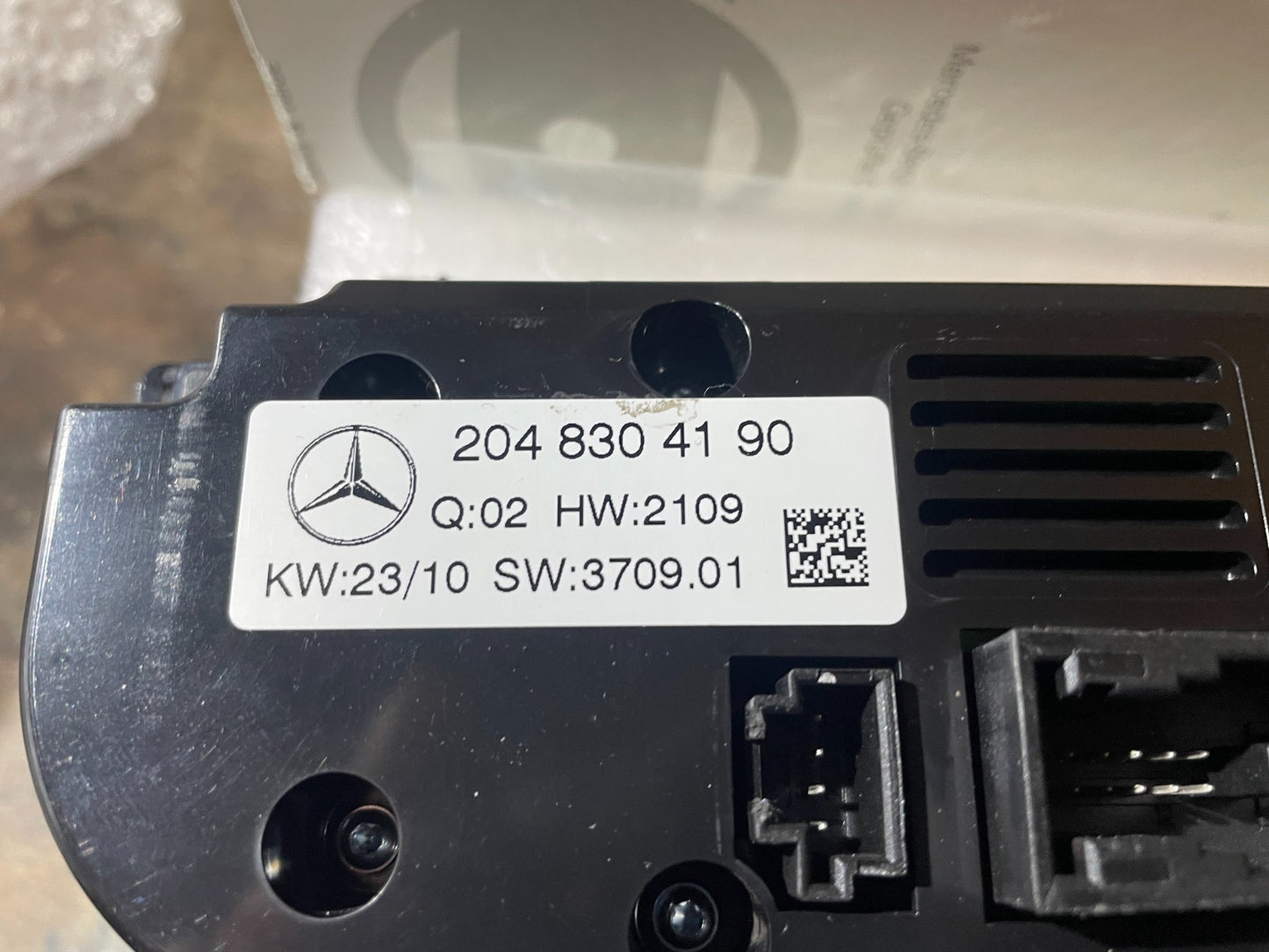 Original Mercedes C-Klasse W204 Klimabedienteil Klimaanlage Klima A20483041907