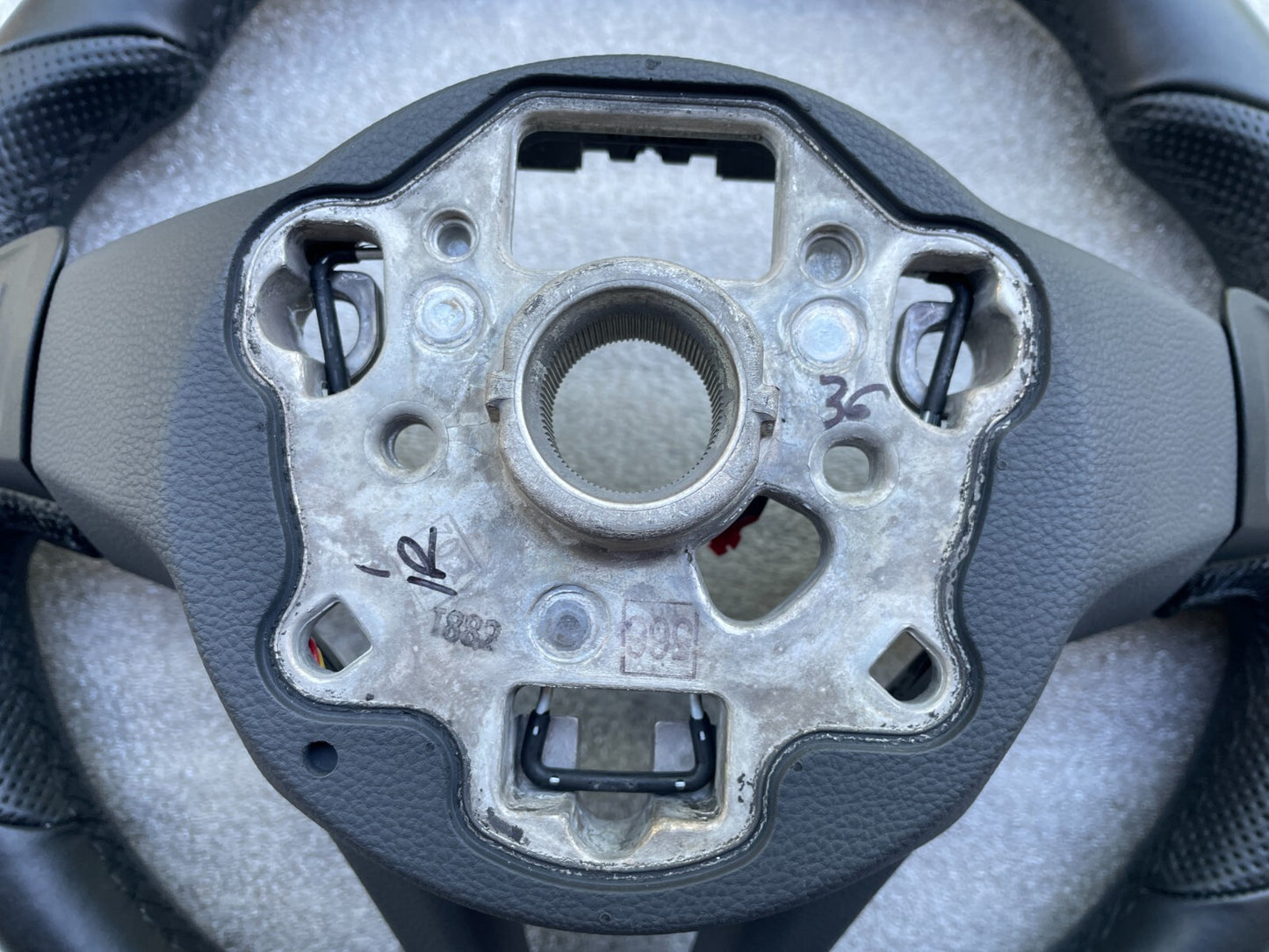 Original VW Golf 8 VIII Mk8 Leder Lenkrad Multifunktion Schaltwippen 5H0959542J13