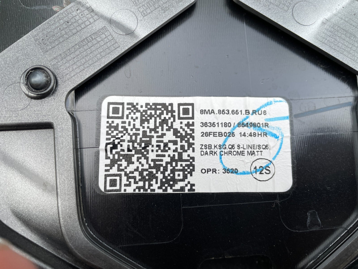 Original Audi Q5 Kühlergrill Frontgrill Gitter Grill 8MA853651BG7