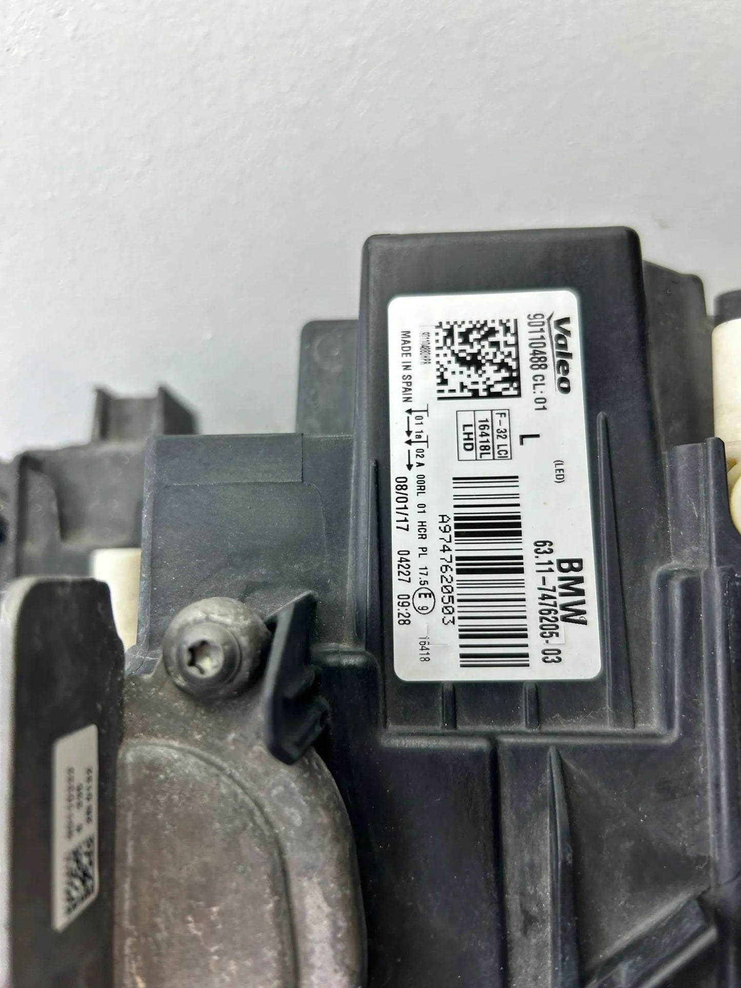 Original BMW 4er F32 F33 F36 LED Scheinwerfer links 7476205