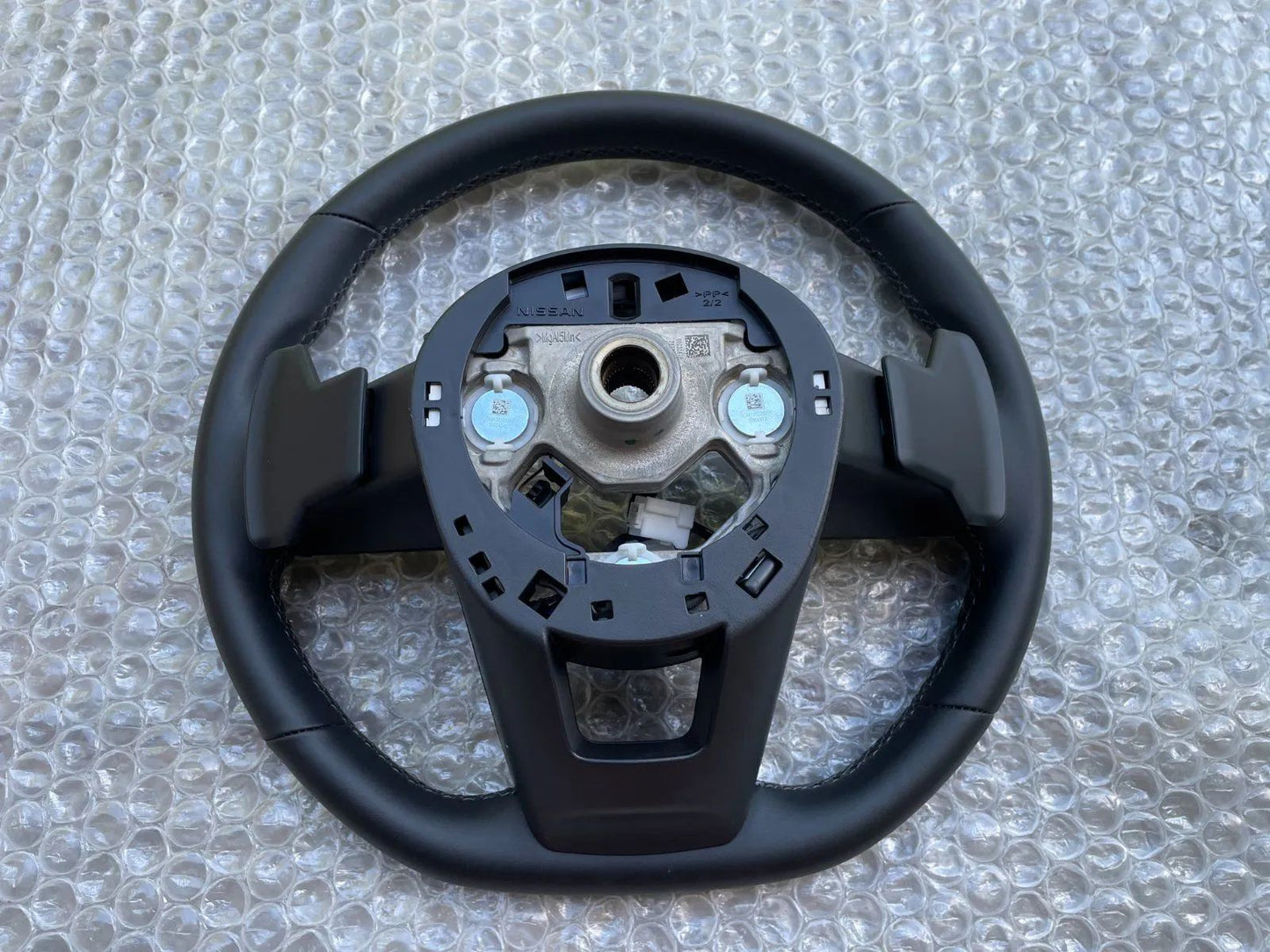 Original Nissan Qashqai J12 Lenkrad Leder 484306UG0D