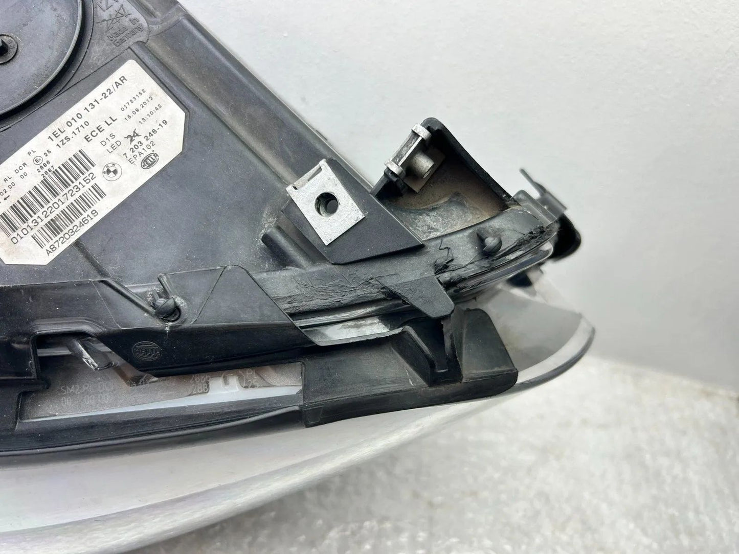 Original BMW 5er F10 F11 Xenon Scheinwerfer rechts 7203246