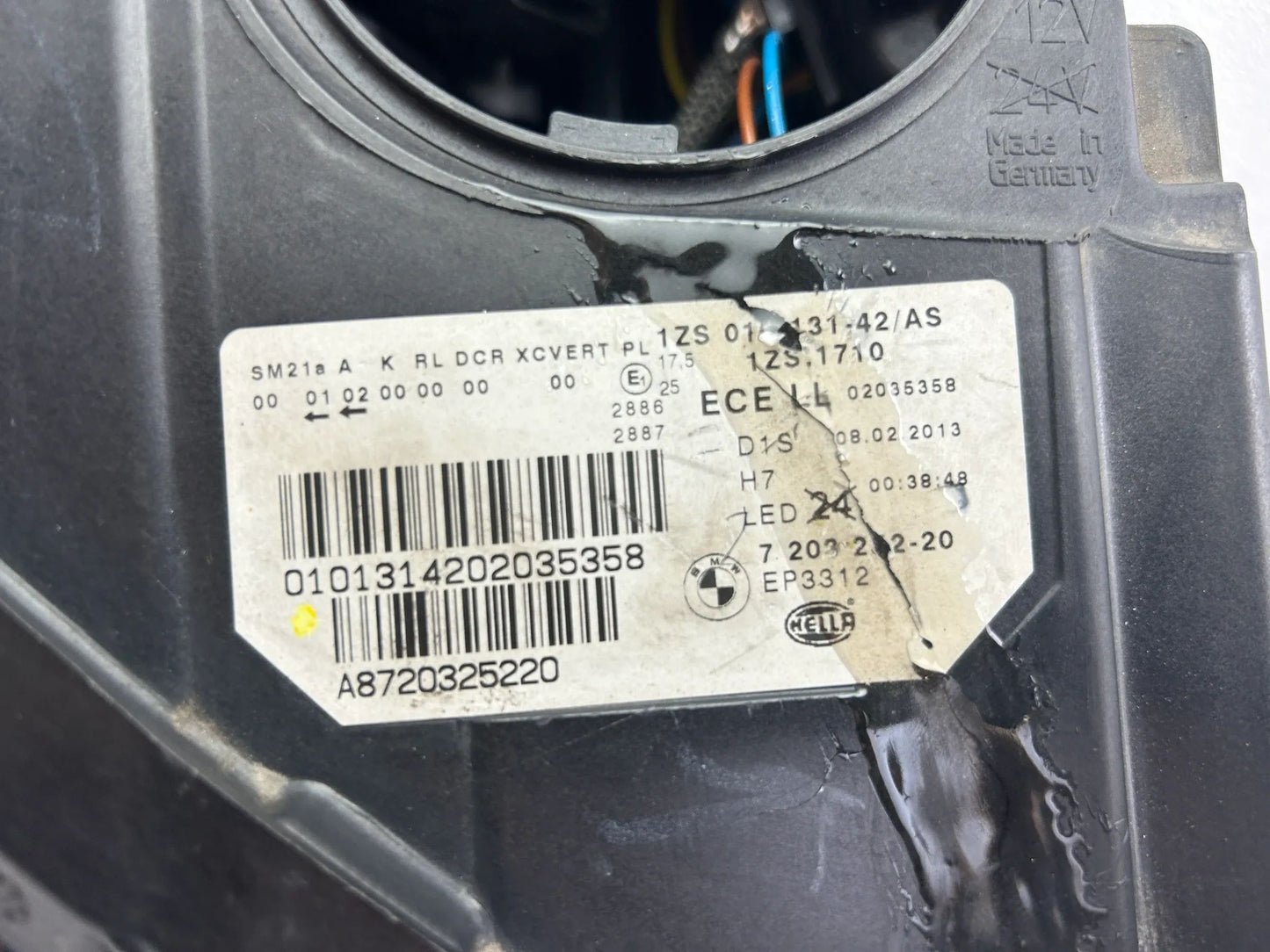 BMW 5er F10 F11 Xenon Kurvenlicht Scheinwerfer rechts 7203252