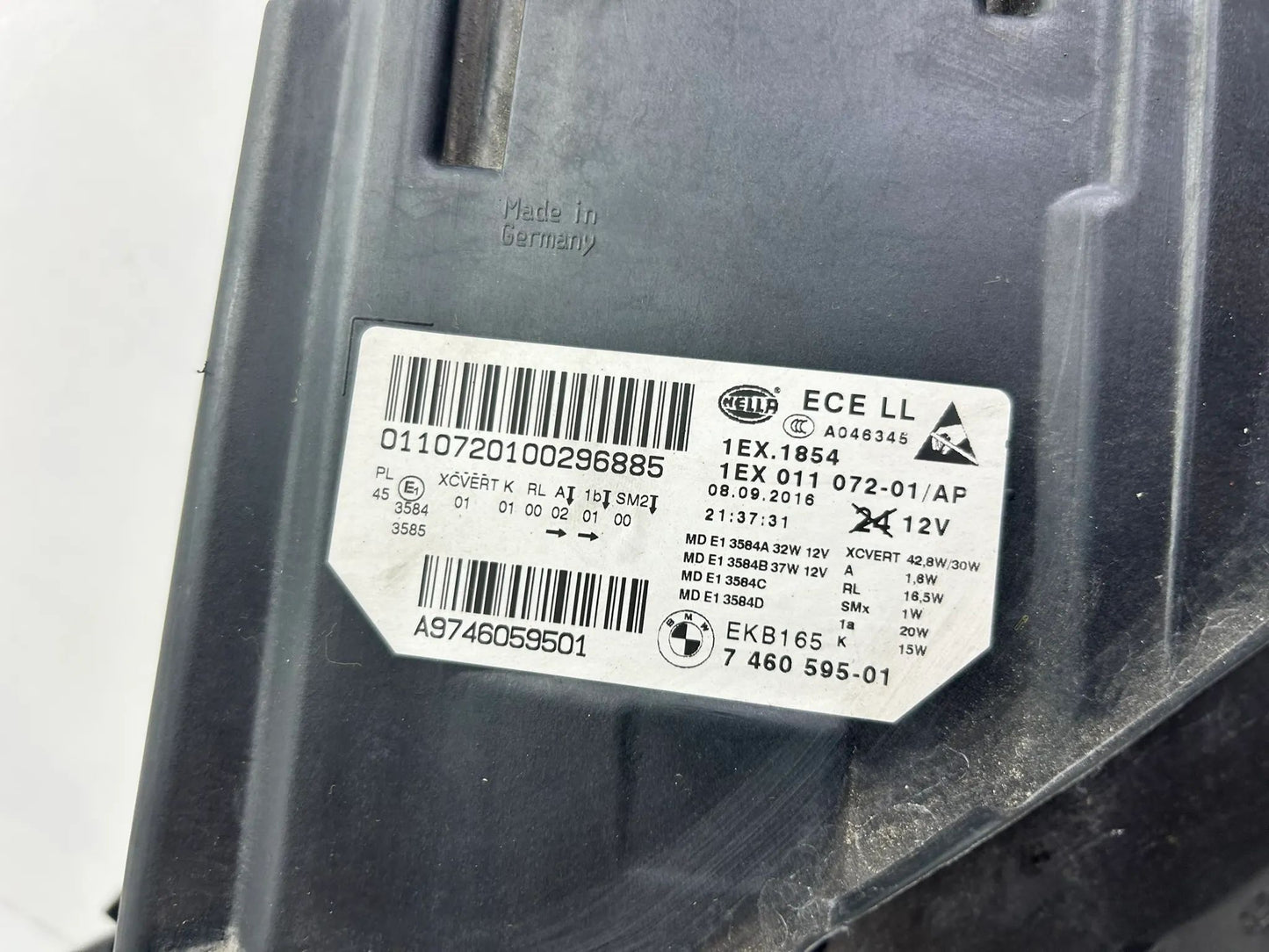 Original BMW 5er F10 F11 Adaptive LED Scheinwerfer links 7460595