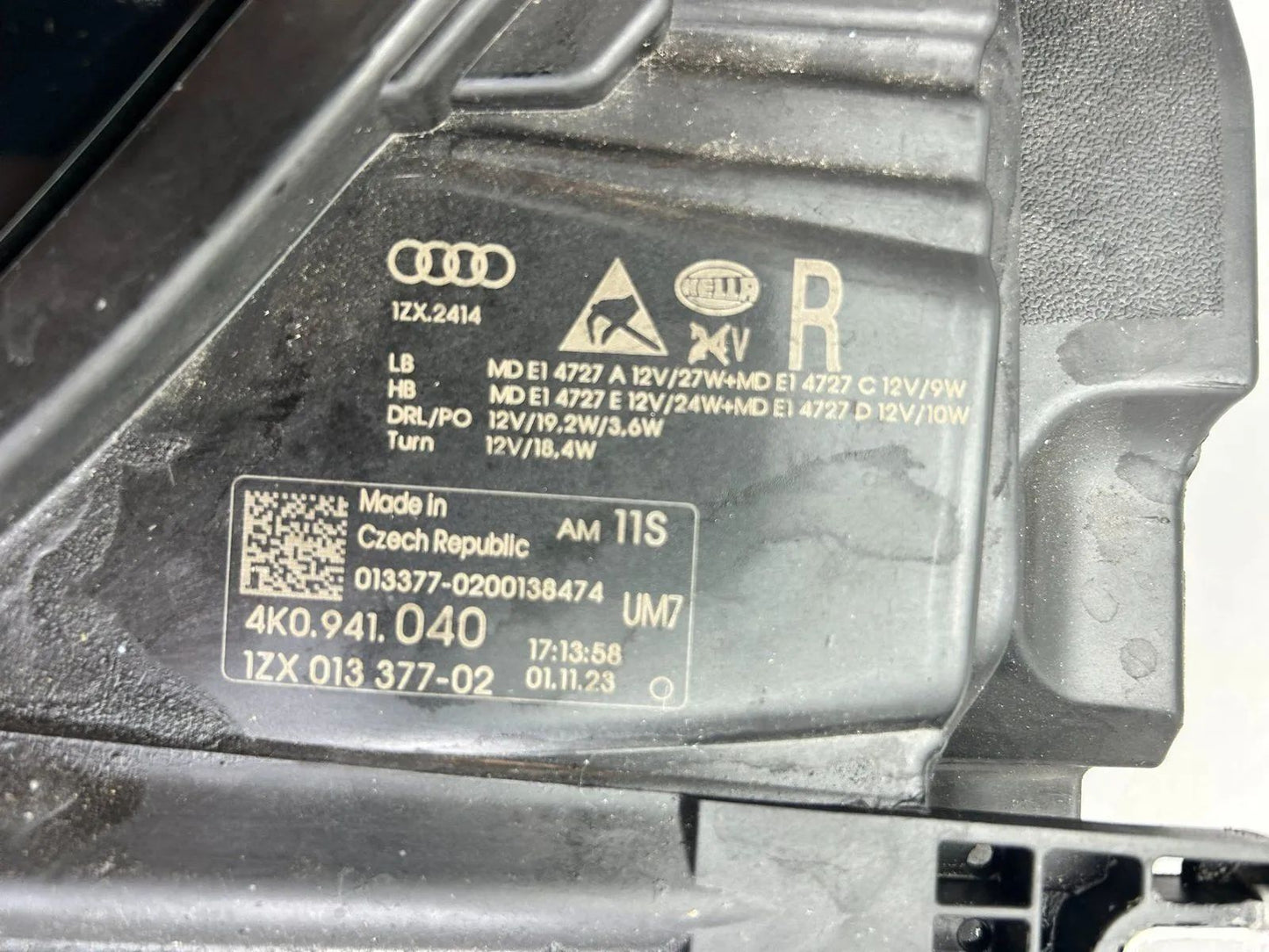 Original Audi A6 C8 4K LED Scheinwerfer rechts 4K0941040