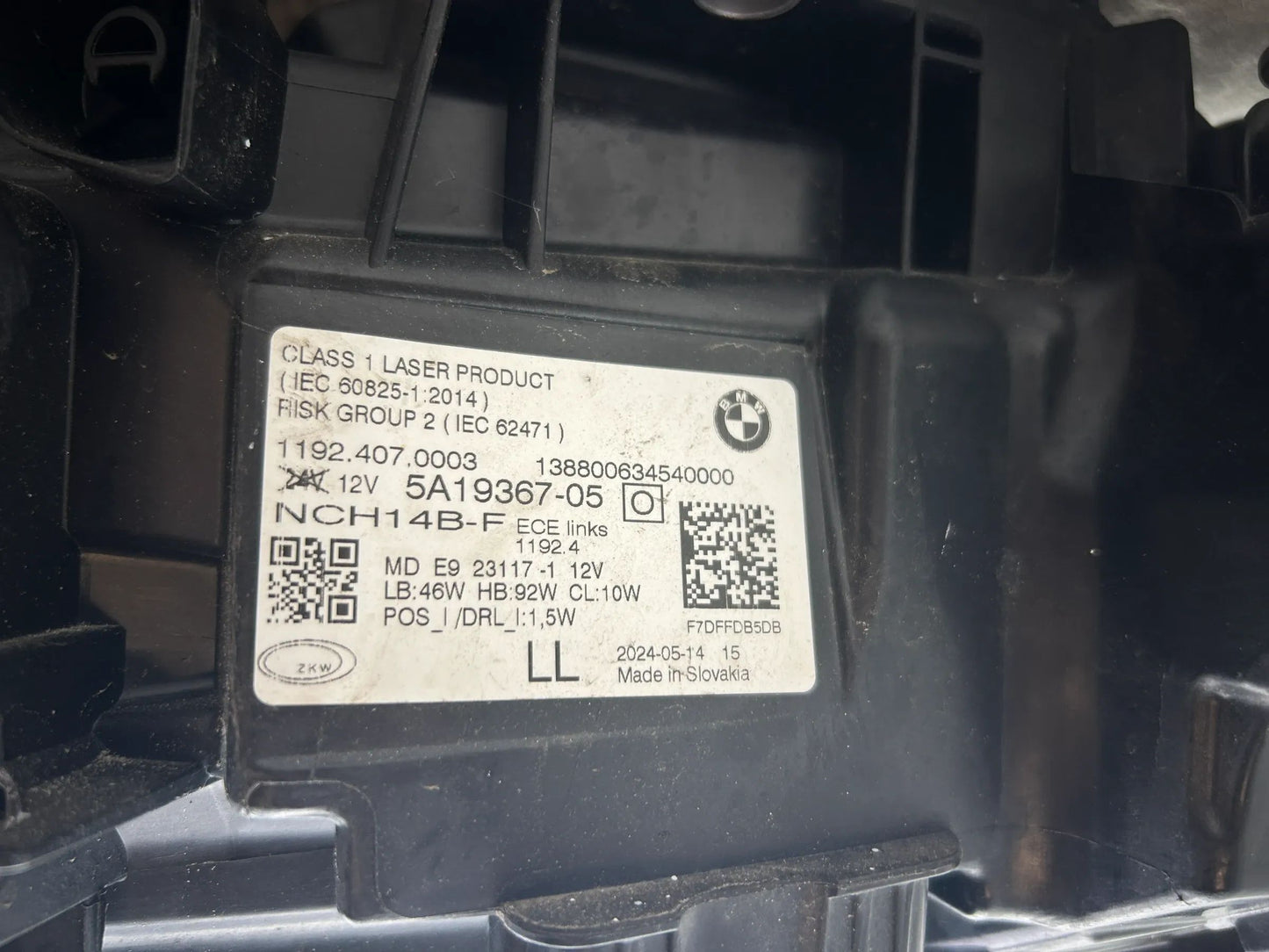 Original BMW 4er G22 G23 G26 Laser Scheinwerfer links 5A19367