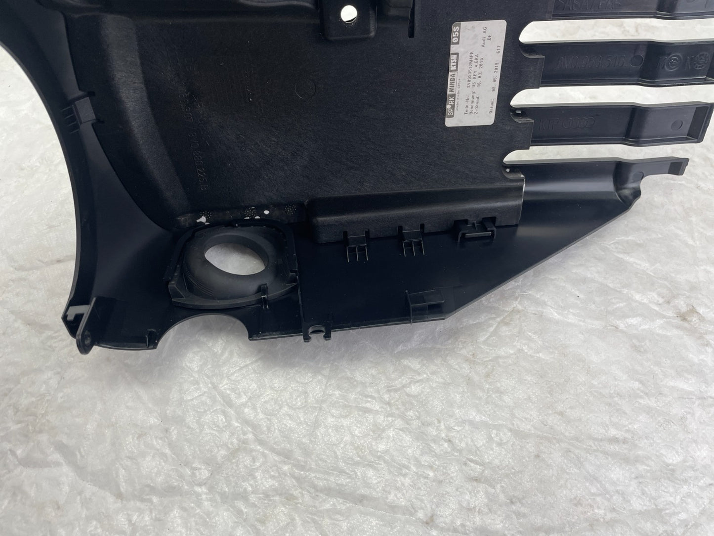 Audi A3 8V Lenksäulenverkleidung Lenkradabdeckung 8V09535127