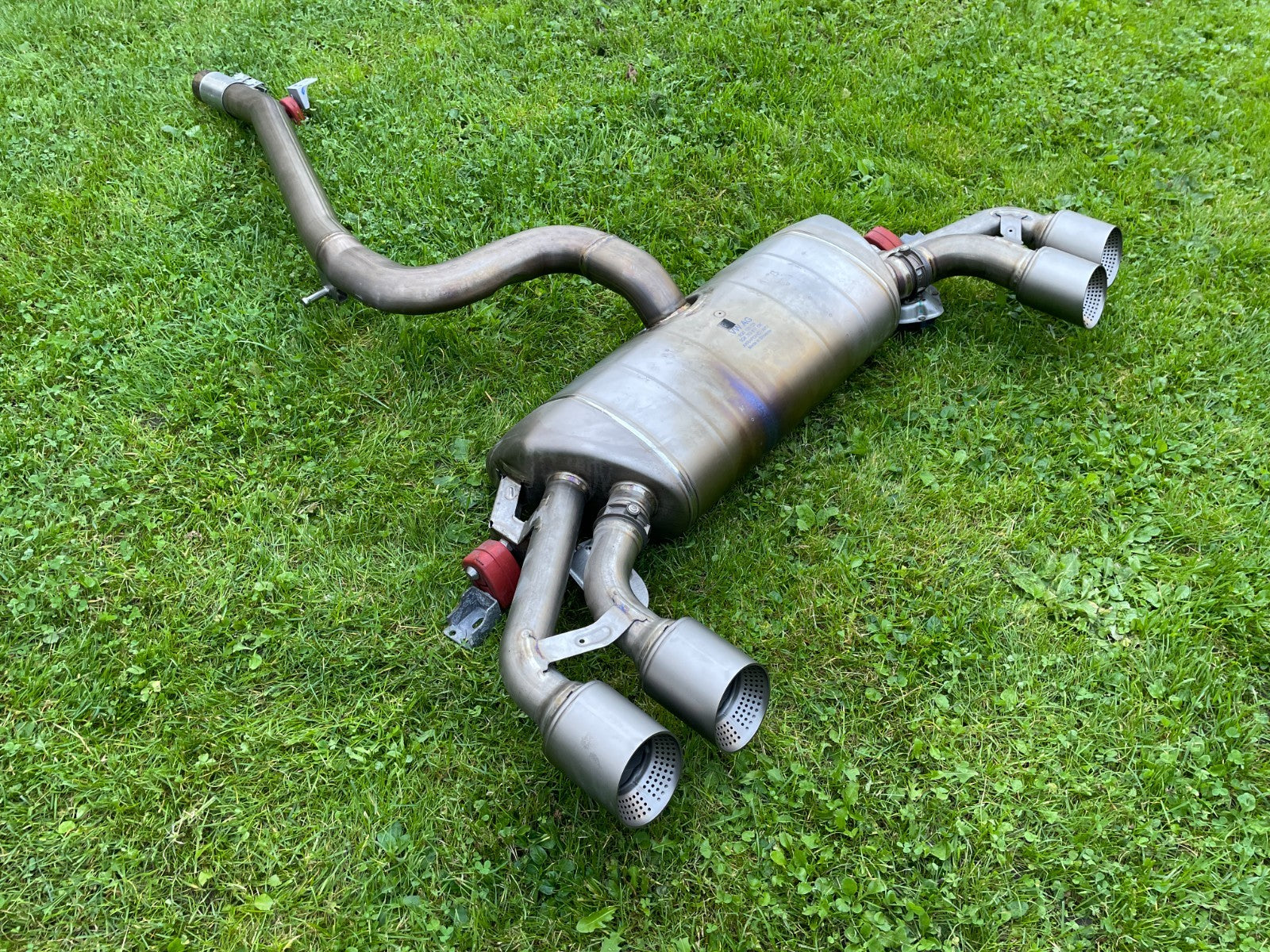 Original VW Golf 7 R Troc Akrapovic Abgasanlage Auspuff Titan 5Q6253611DK5