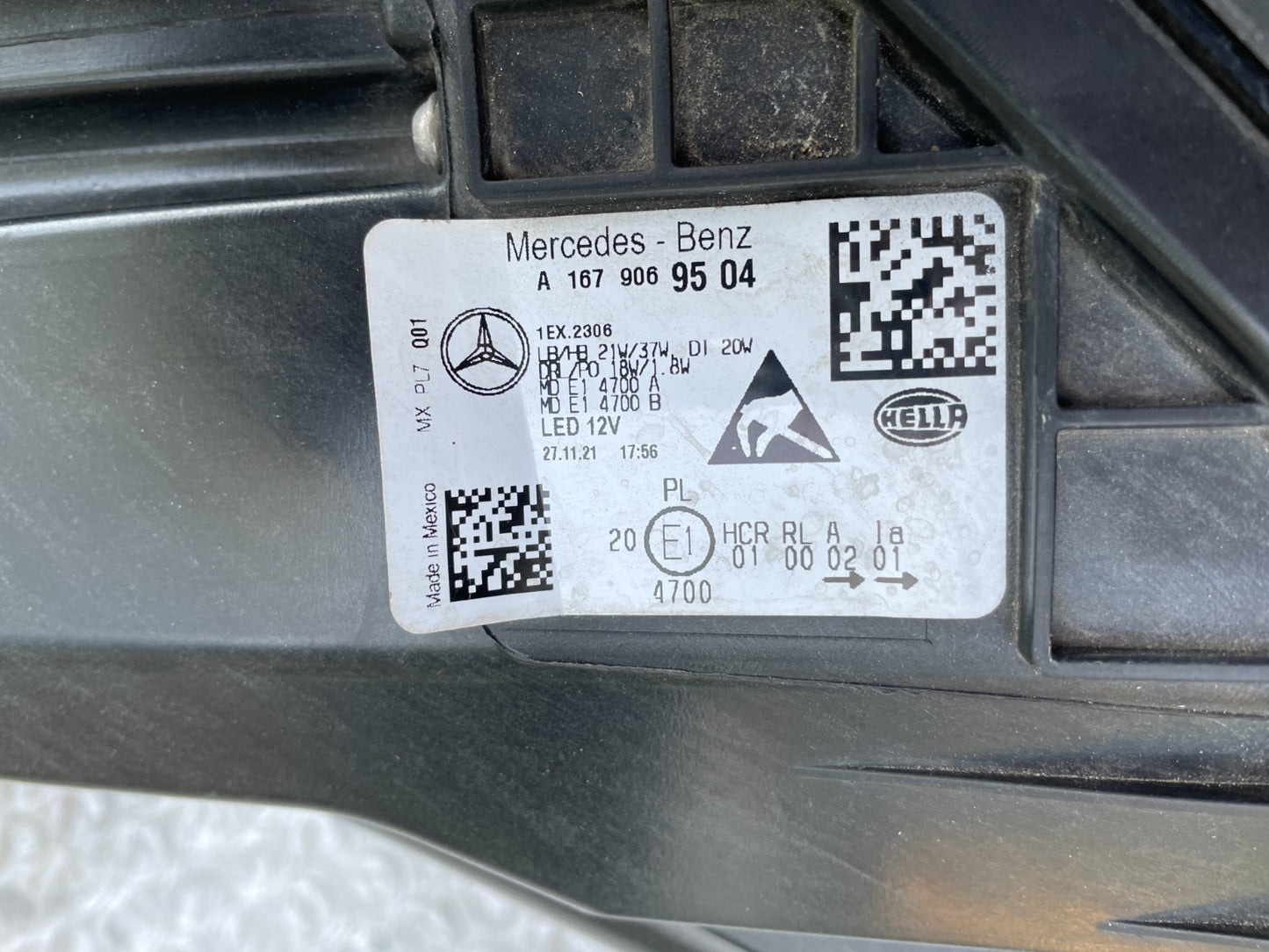 Original Mercedes GLE W167 Scheinwerfer links A16790695044