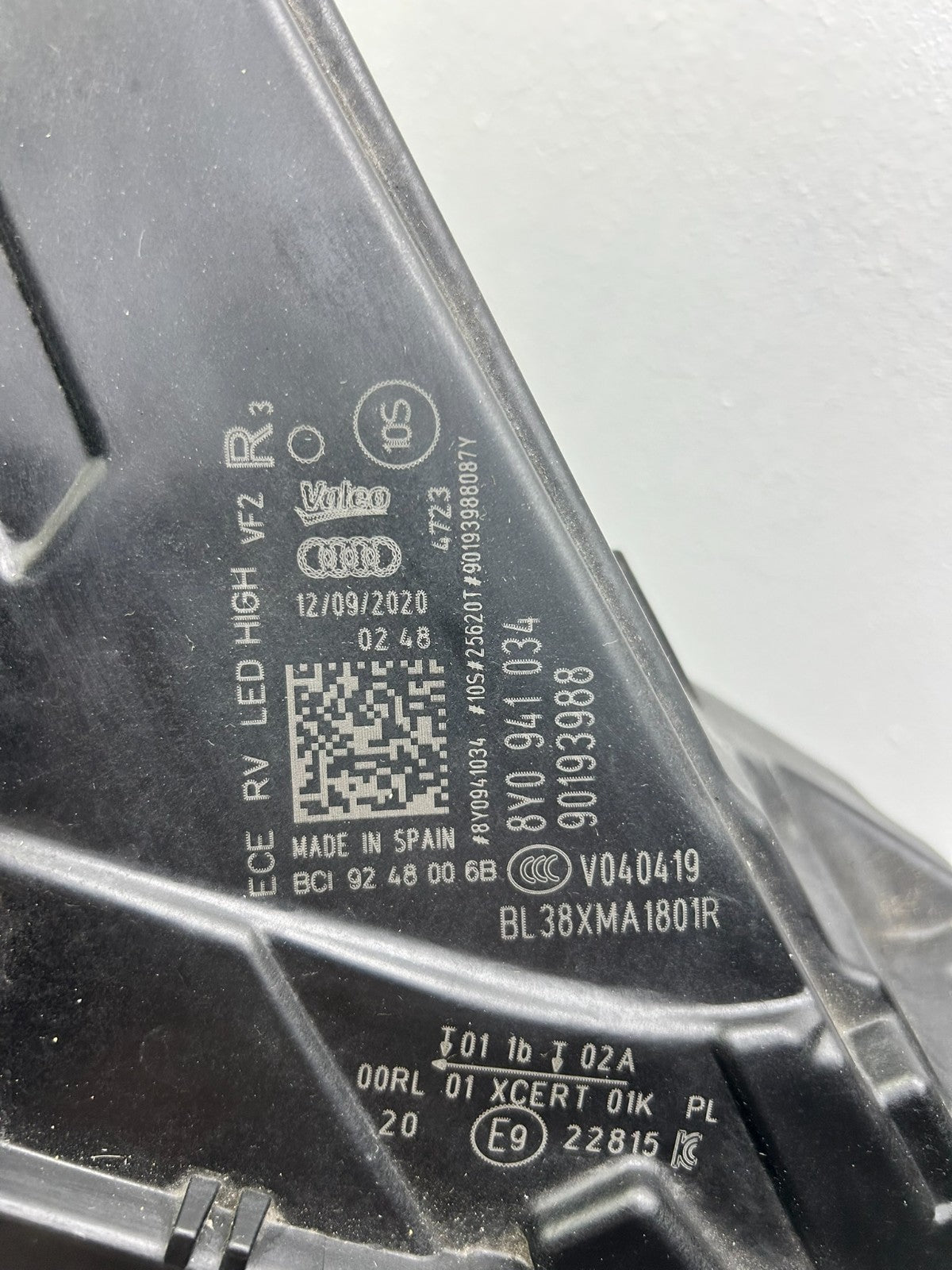 Original Audi A3 8Y LED Scheinwerfer rechts 8Y09410344