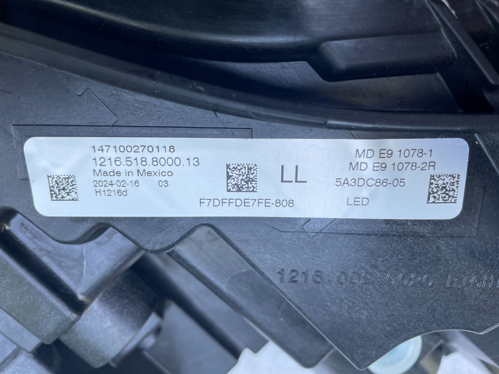 Original BMW 2er G42 Led Scheinwerfer rechts 5A3DC864