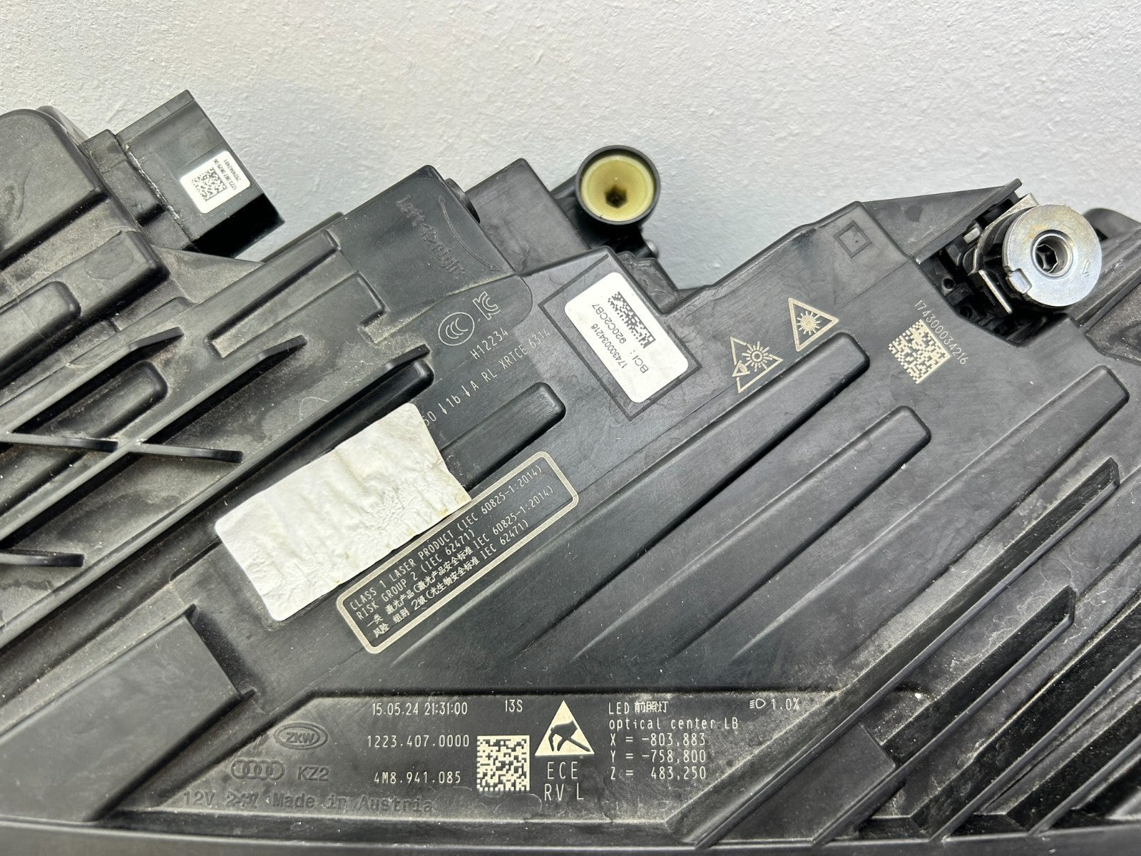 Original Audi Q8 RSQ8 LED Laser Scheinwerfer links 4M89410854