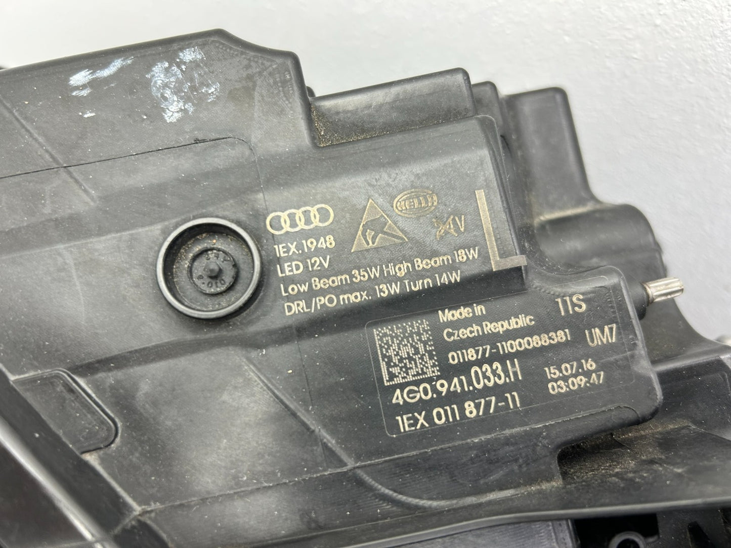 Original Audi A6 C7 4G LED Scheinwerfer links 4G0941033H4