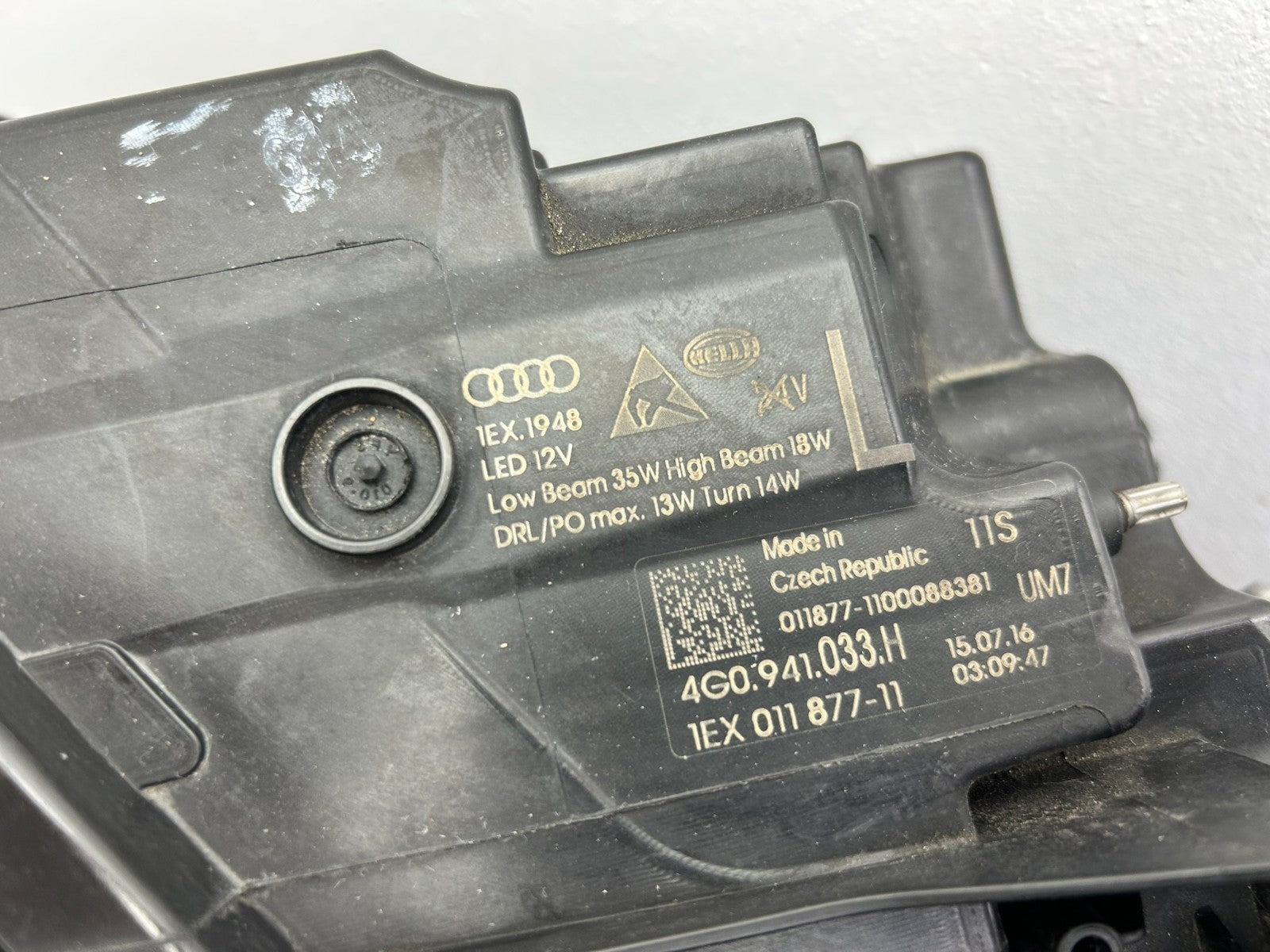 Original Audi A6 C7 4G LED Scheinwerfer links 4G0941033H4