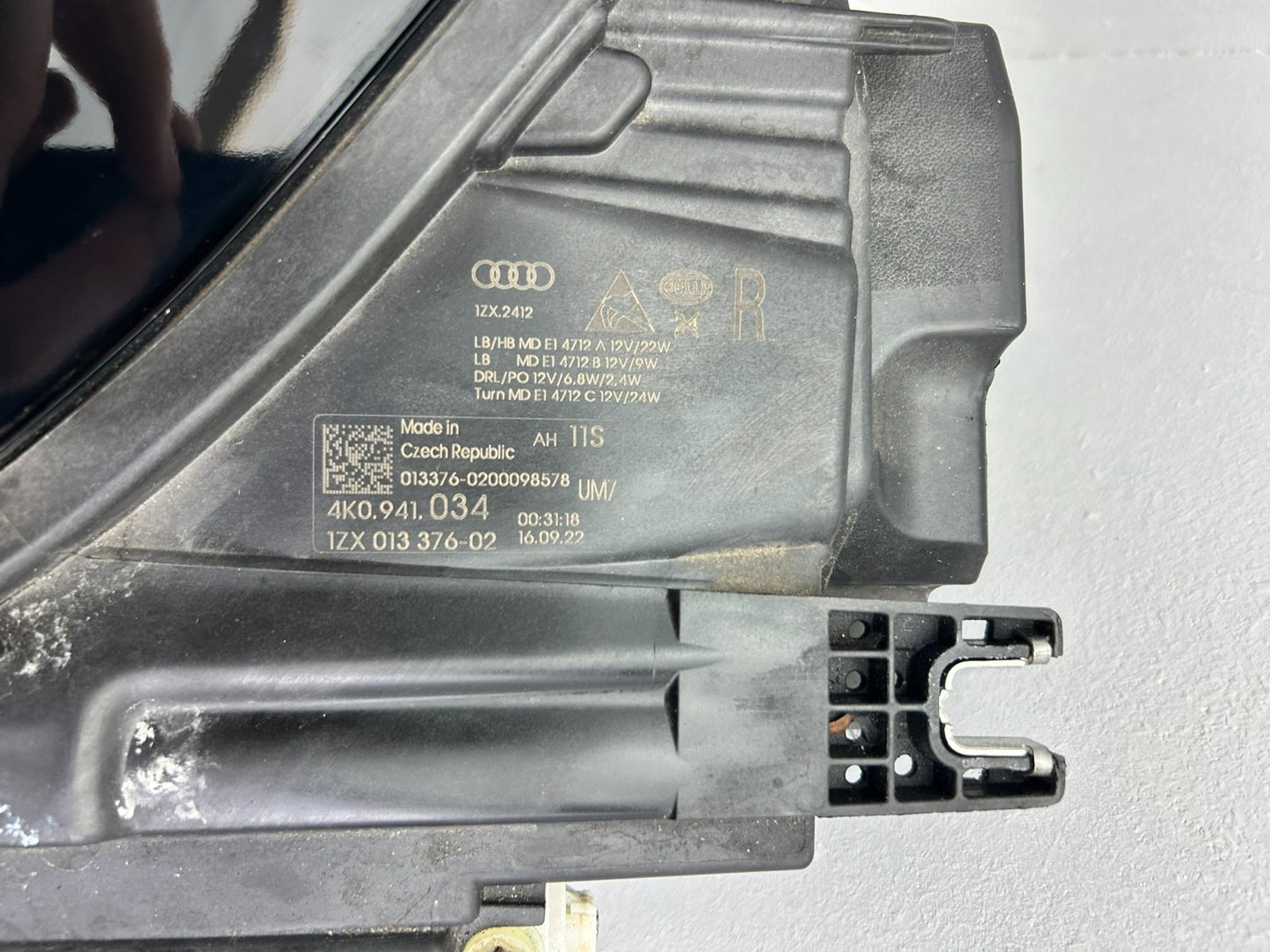 Original Audi A6 C8 LED Scheinwerfer rechts 4K09410344