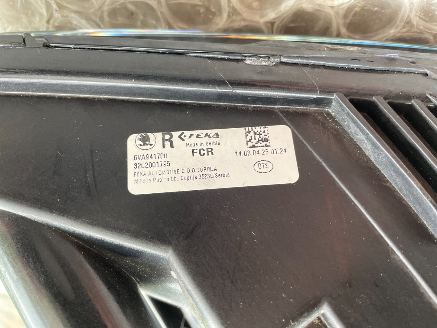 Original Skoda Fabia IV Nebelscheinwerfer rechts 6VA9417004