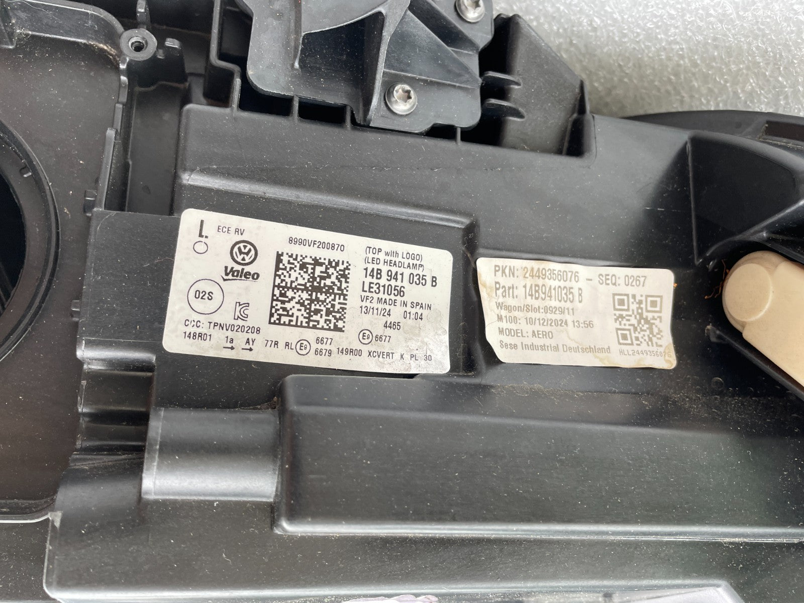 Original VW ID7 ID.7 IQ LED Scheinwerfer links 14B941035B10