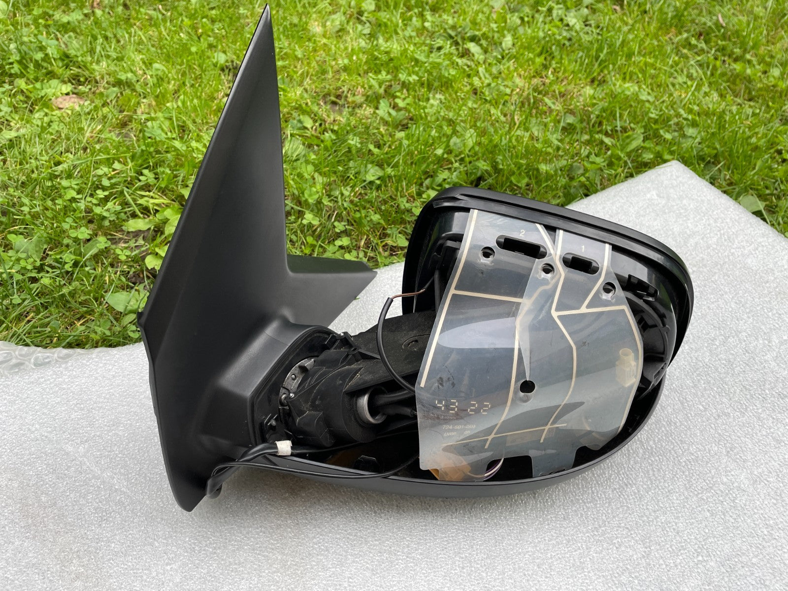 Original VW T6 Transporter Außenspiegel elektrisch links 7E1857387EL 9B95