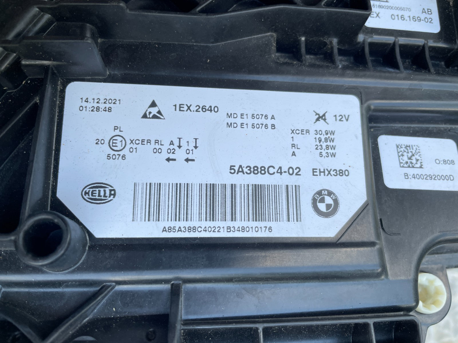 Original BMW 5er G30 G31 Led Scheinwerfer rechts 5A388C44