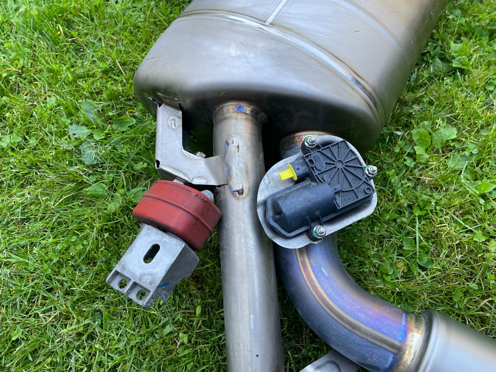 Original VW Golf 7 R Troc Akrapovic Abgasanlage Auspuff Titan 5Q6253611DK5