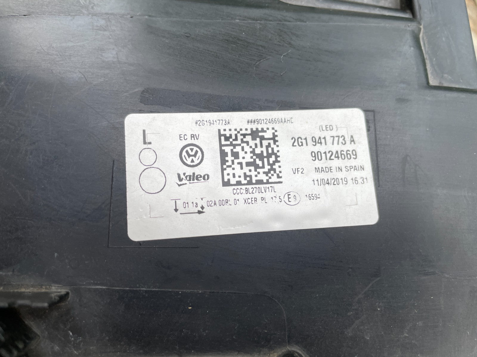 Original VW Polo 2G GTI LED Scheinwerfer links 2G1941773A6