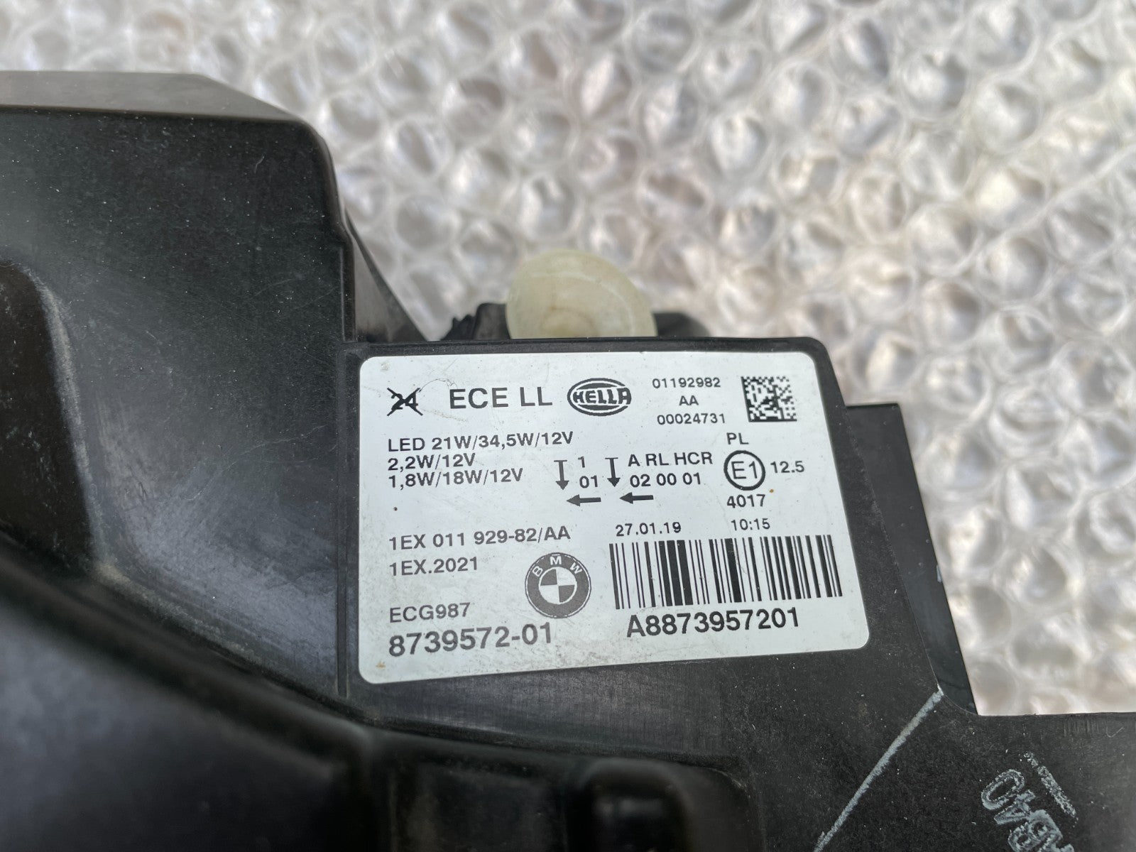 Original BMW 1er F20 F21 LED Scheinwerfer rechts 87395726