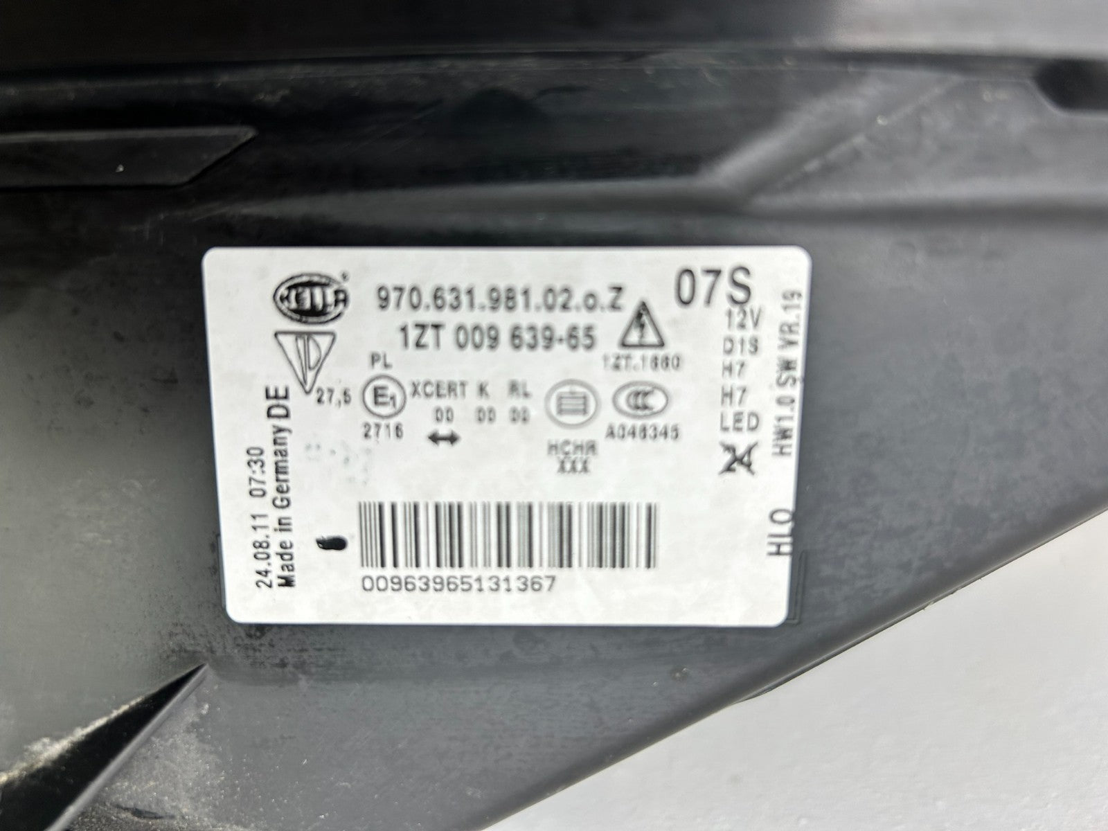 Original Porsche Panamera 970 GTS Bi Xenon Scheinwerfer links 970631981024