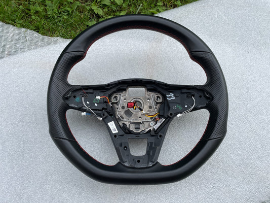 Original VW Golf VIII 8 Multifunktionslenkrad rot Leder 5H0959542C0