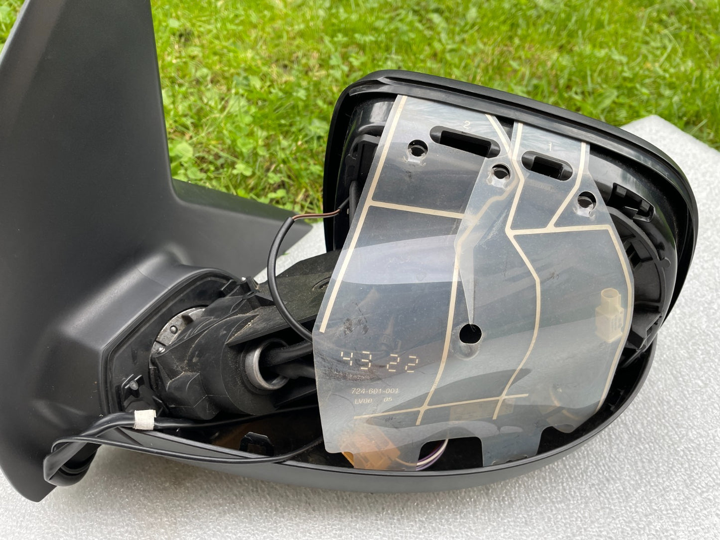 Original VW T6 Transporter Außenspiegel elektrisch links 7E1857387EL 9B96