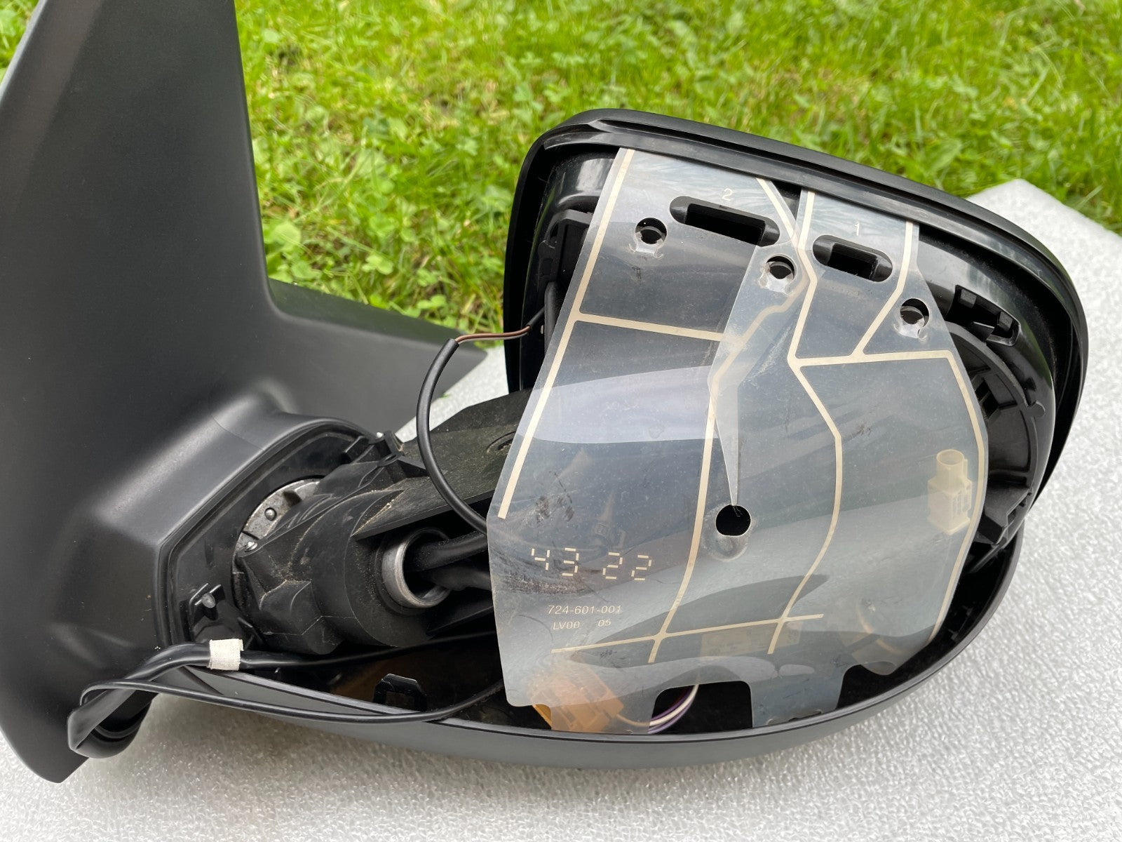 Original VW T6 Transporter Außenspiegel elektrisch links 7E1857387EL 9B96