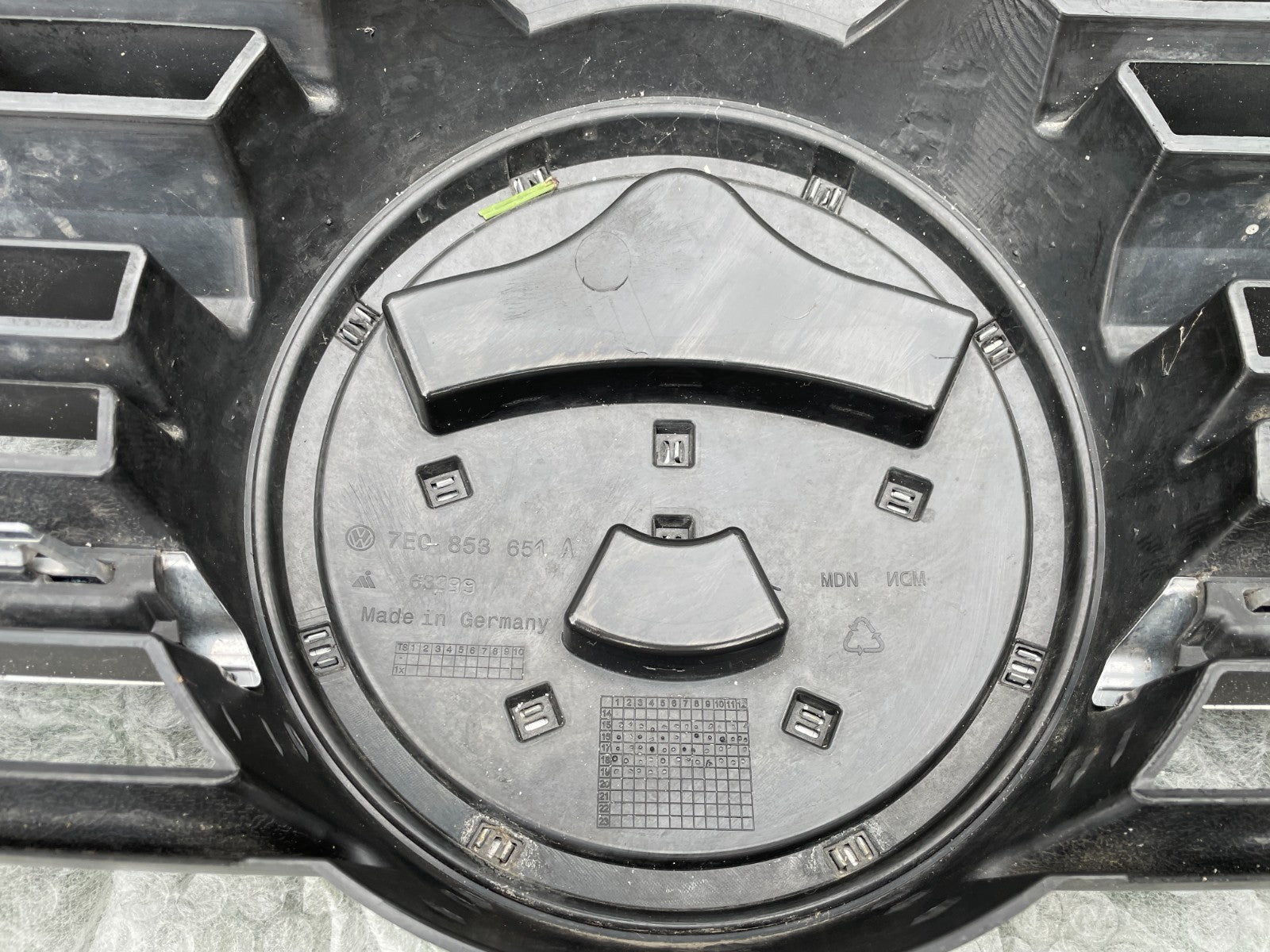 Original VW T6 Transporter Multivan Kühlergrill Frontgrill Chrom 7E0853651A5