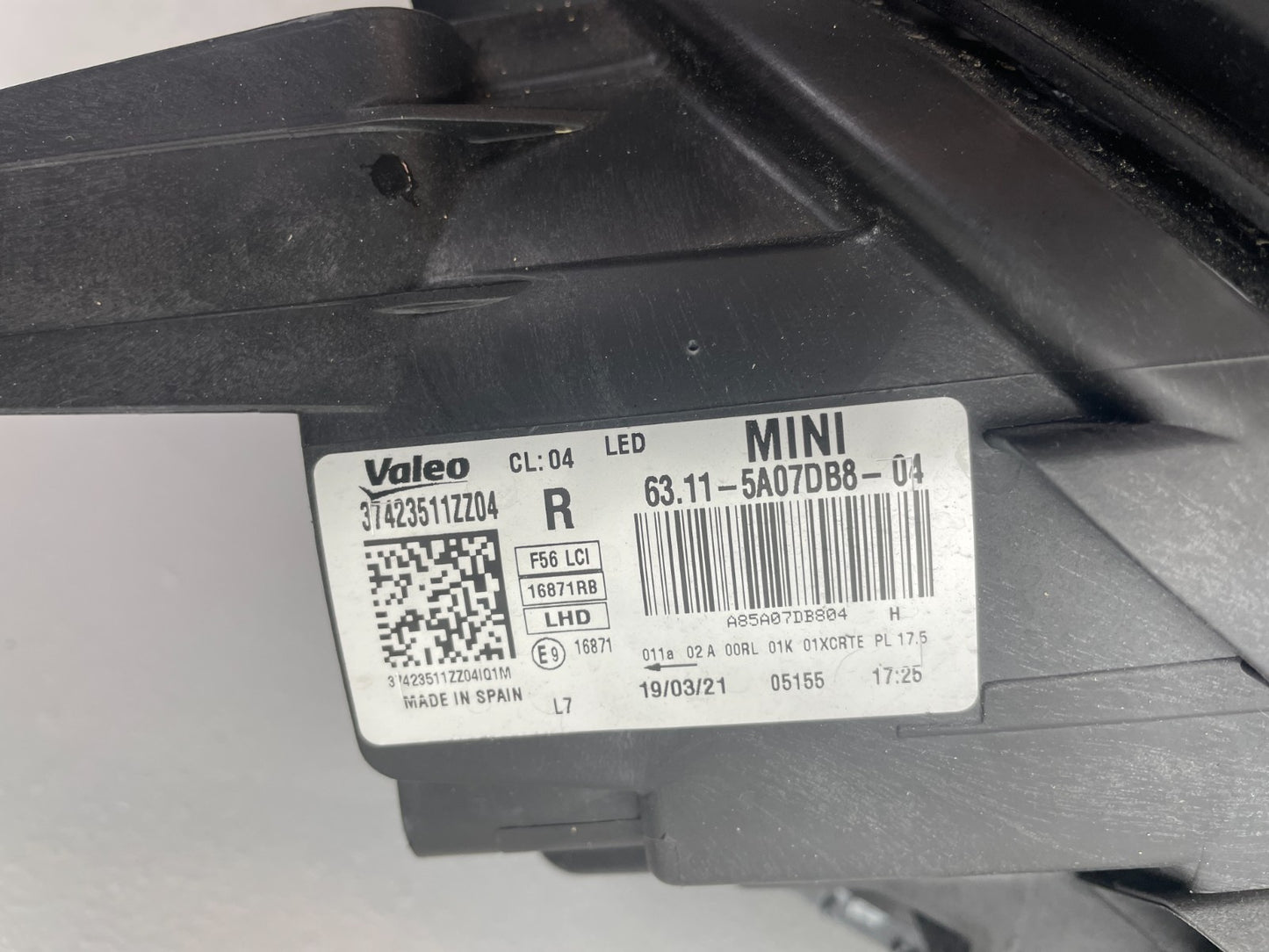 Original Mini Clubmann F56 LCI LED Scheinwerfer rechts 5A07DB84