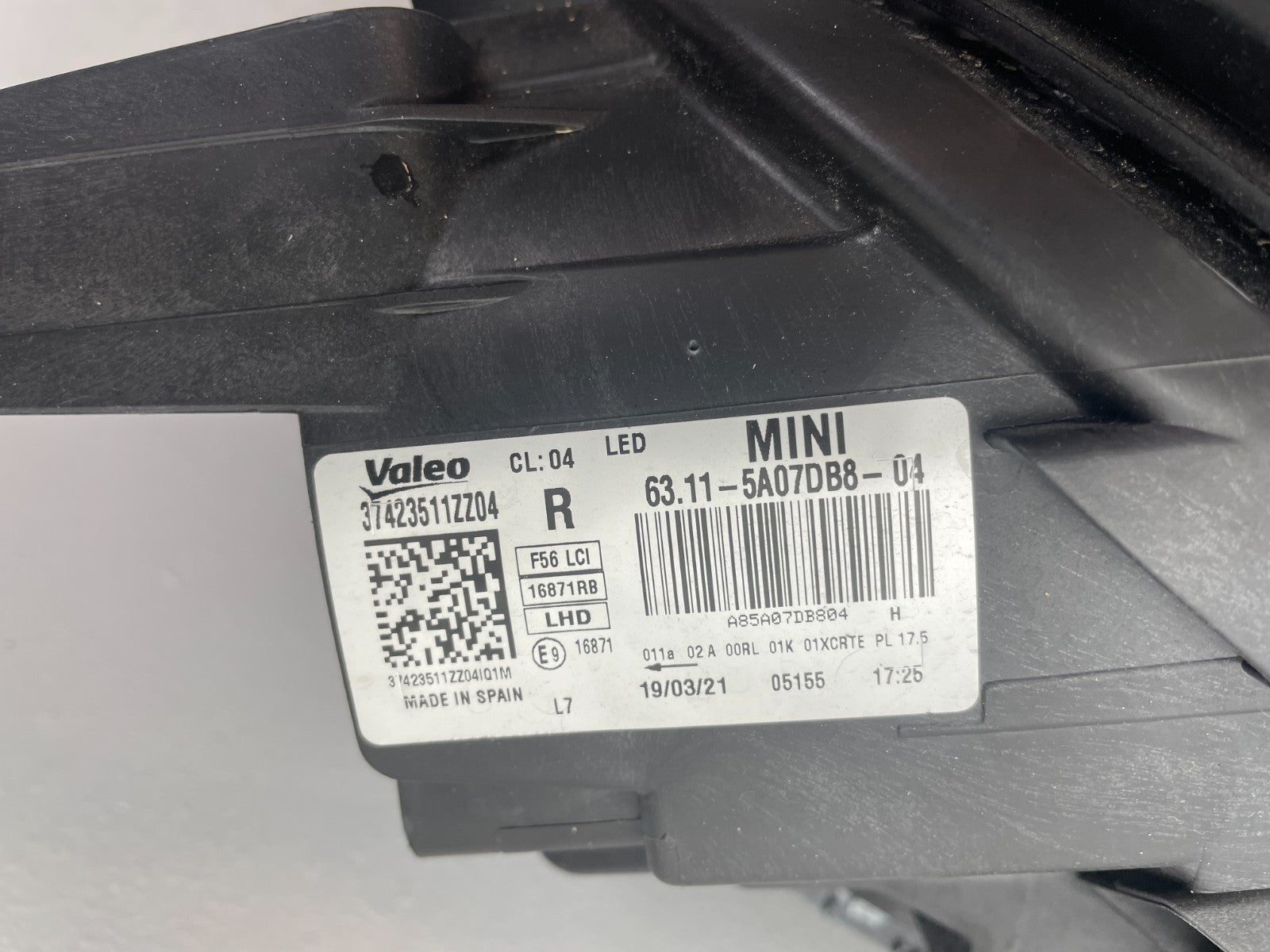 Original Mini Clubmann F56 LCI LED Scheinwerfer rechts 5A07DB84