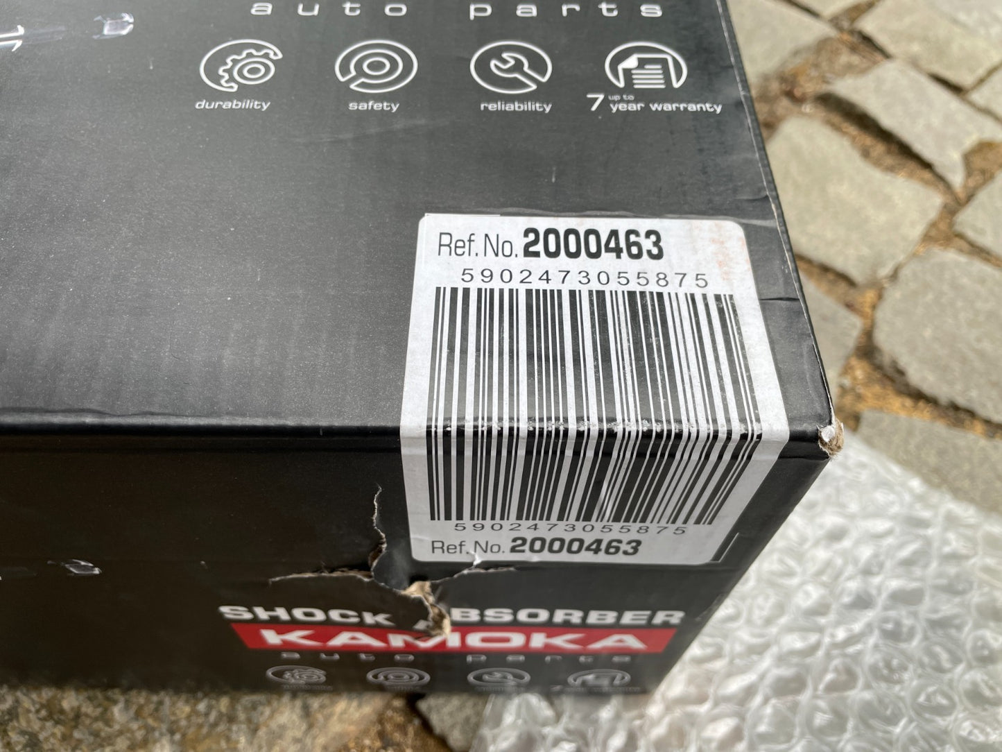 4x KAMOKA 2000463 Stoßdämpfer Vorne /  TRW TWIN JGT1362T Hinten für Mercedes GLK6