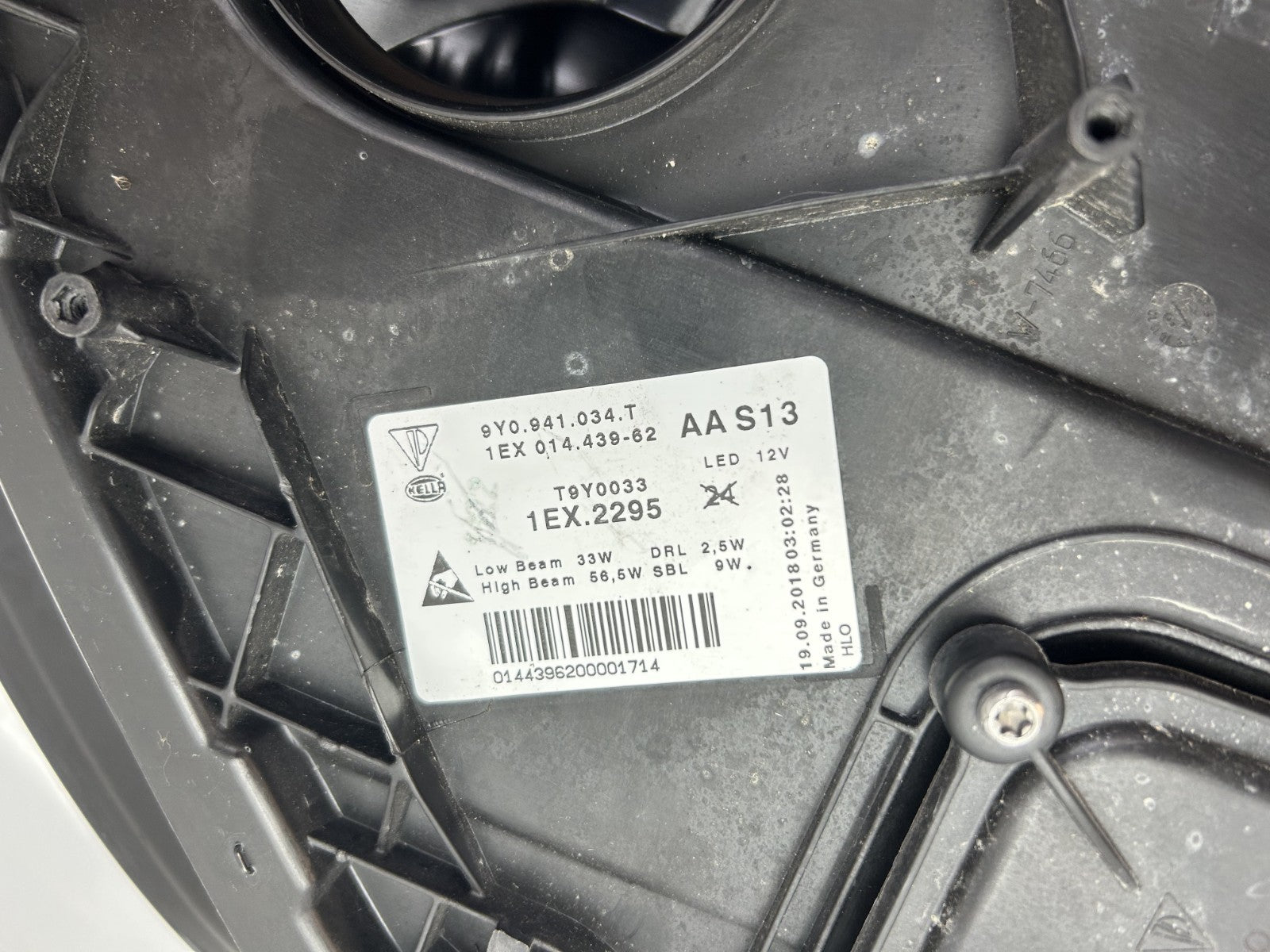 Original Porsche Cayenne LED Scheinwerfer rechts 9Y0941034T7