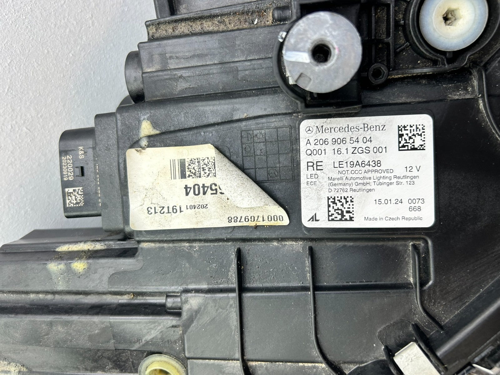 Original Mercedes W206 C-Klasse LED Scheinwerfer rechts A20690654044