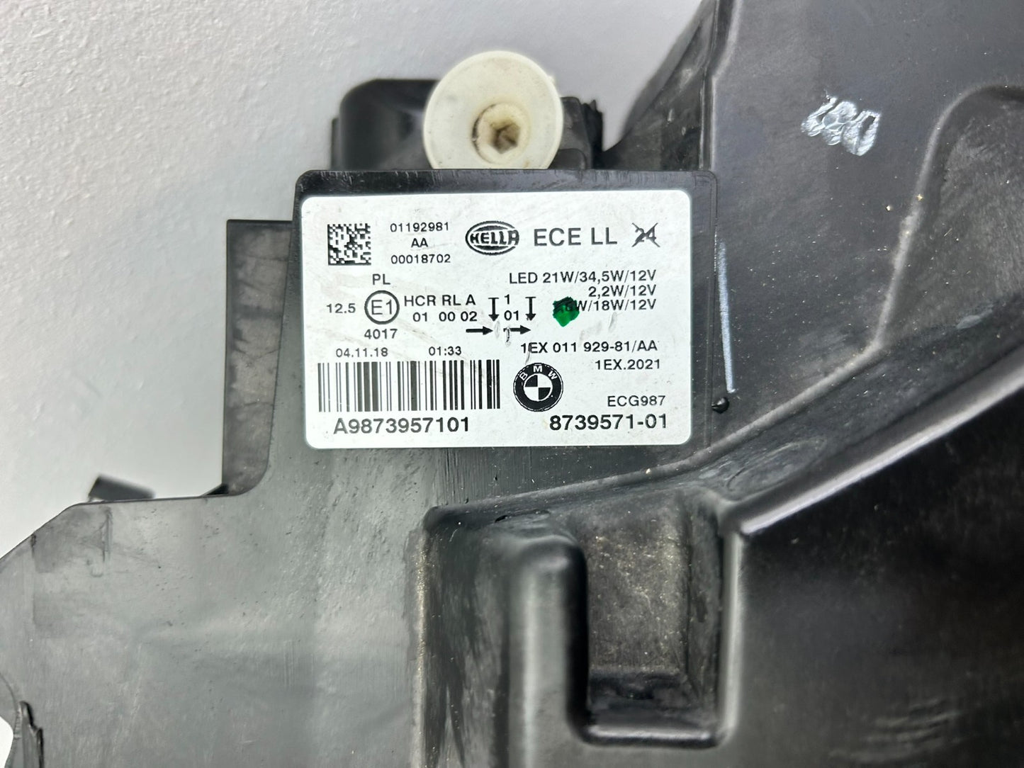 Original BMW 1er F20 LED Scheinwerfer links 87395714