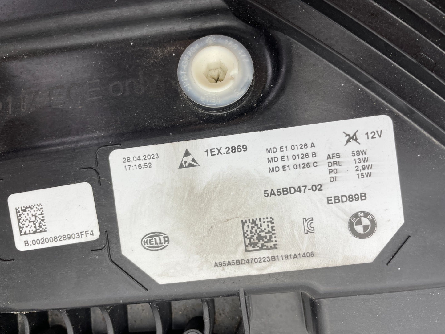 Original BMW X1 U11 LED Scheinwerfer links 5A5BD474