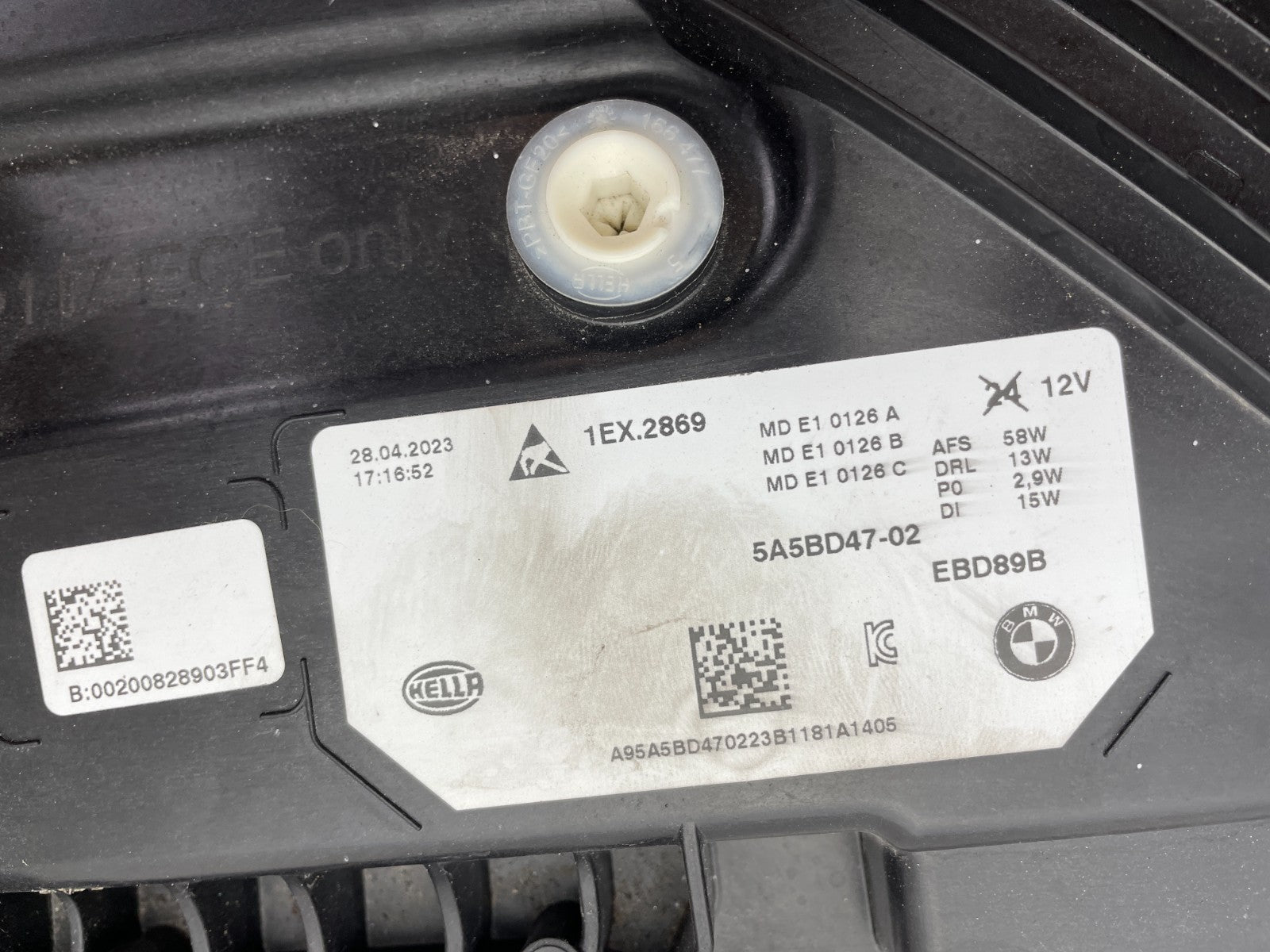 Original BMW X1 U11 LED Scheinwerfer links 5A5BD474