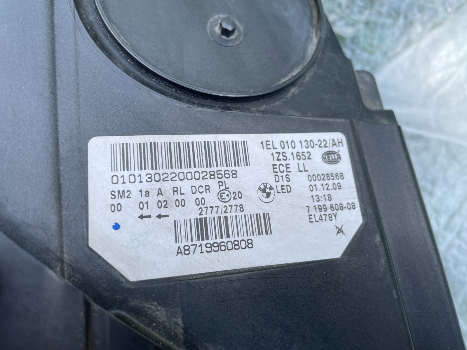 Original BMW 5er GT F07 Gran Turismo Xenon Scheinwerfer XENON LED 71996085