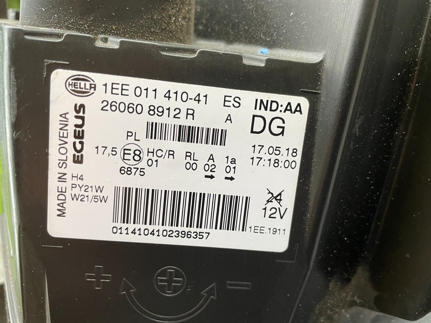 Original Renault Trafiac II Halogen Scheinwerfer links 260608912R6