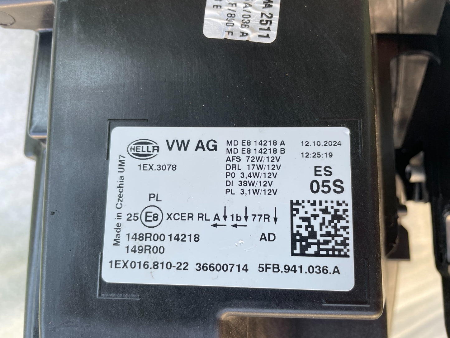 Original Seat Leon LED Scheinwerfer rechts 5FB941036A19