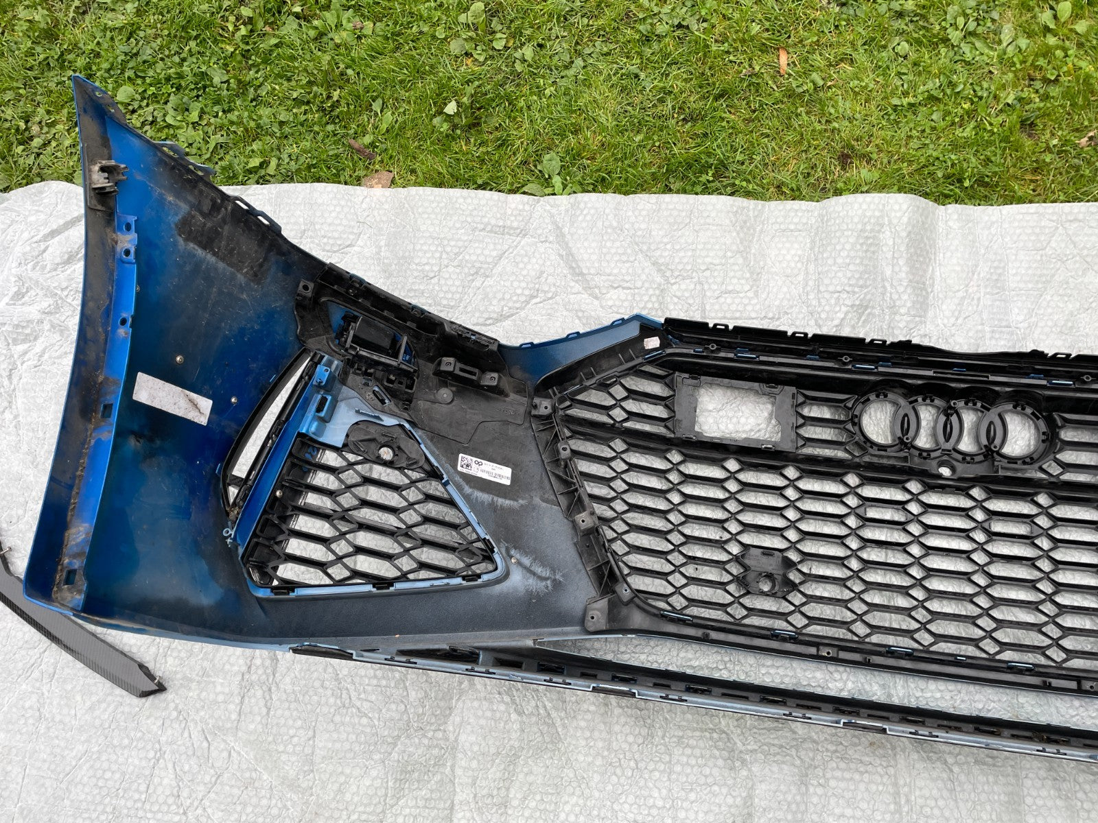 Original Audi RS7-R Abt 4K C8 Carbon Stoßstange Stoßfänger Front Bumper 201919