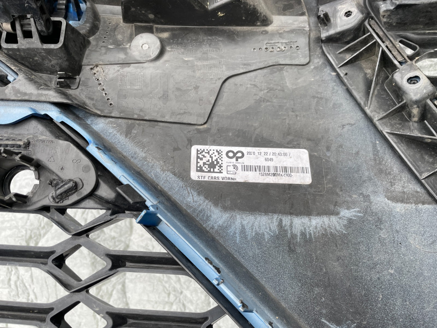 Original Audi RS7-R Abt 4K C8 Carbon Stoßstange Stoßfänger Front Bumper 201920