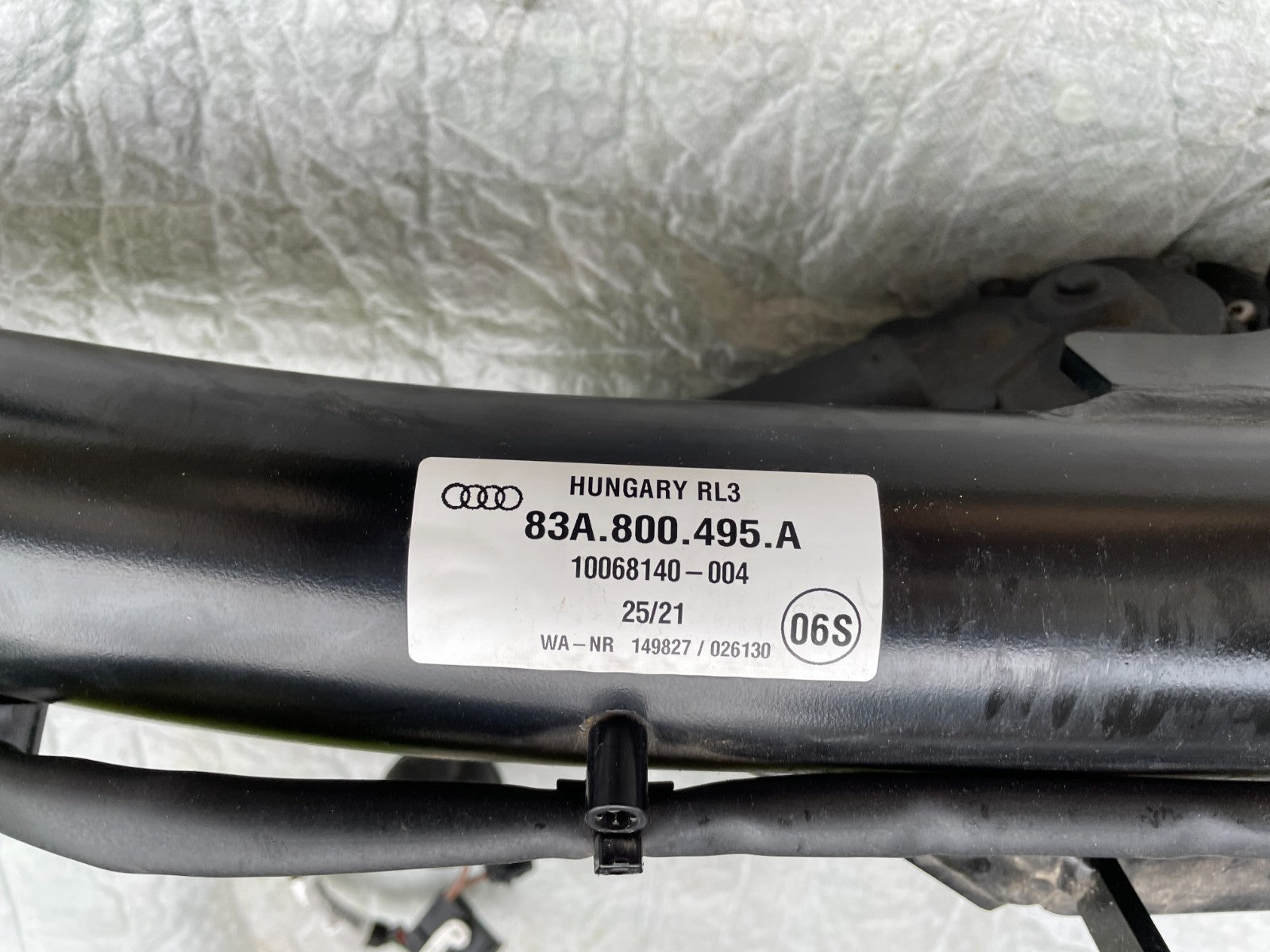 Original Audi Q3 Anhängerkupplung Schwenkbar Kabelsatz 83A800495A6