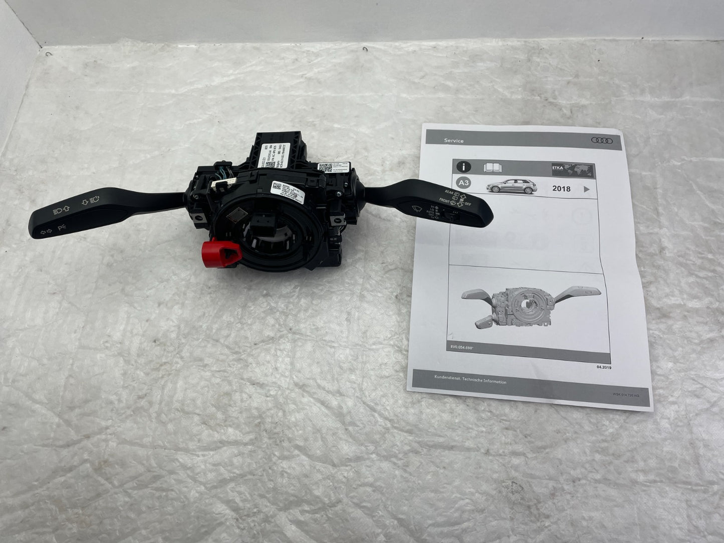 Original Audi A3 8Y Blinkerschalter Lenkstockschalter 82A9535210