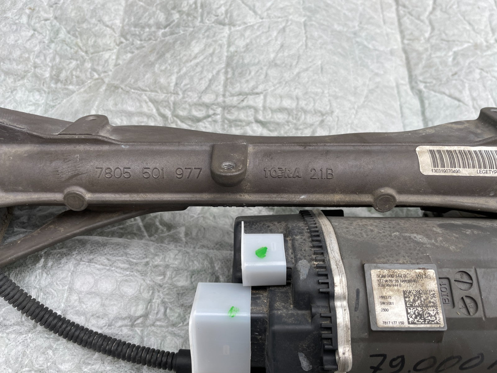 Original VW Tiguan 5N II Lenkgetriebe Lenksäule 79.000km 5QM909144B4