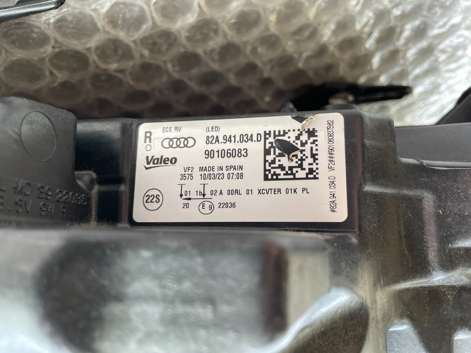 Original Audi A1 82A LED Scheinwerfer rechts 82A941034D9