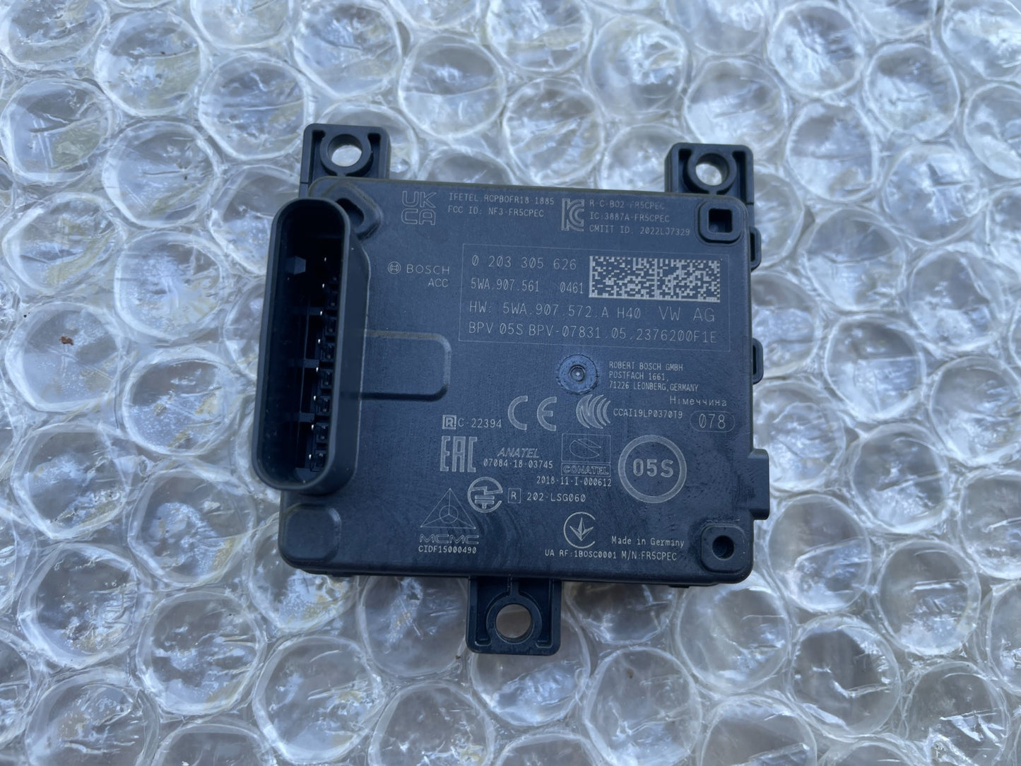 Original VW Audi Skoda Seat Radarsensor Steuergerät ACC 5WA9075610