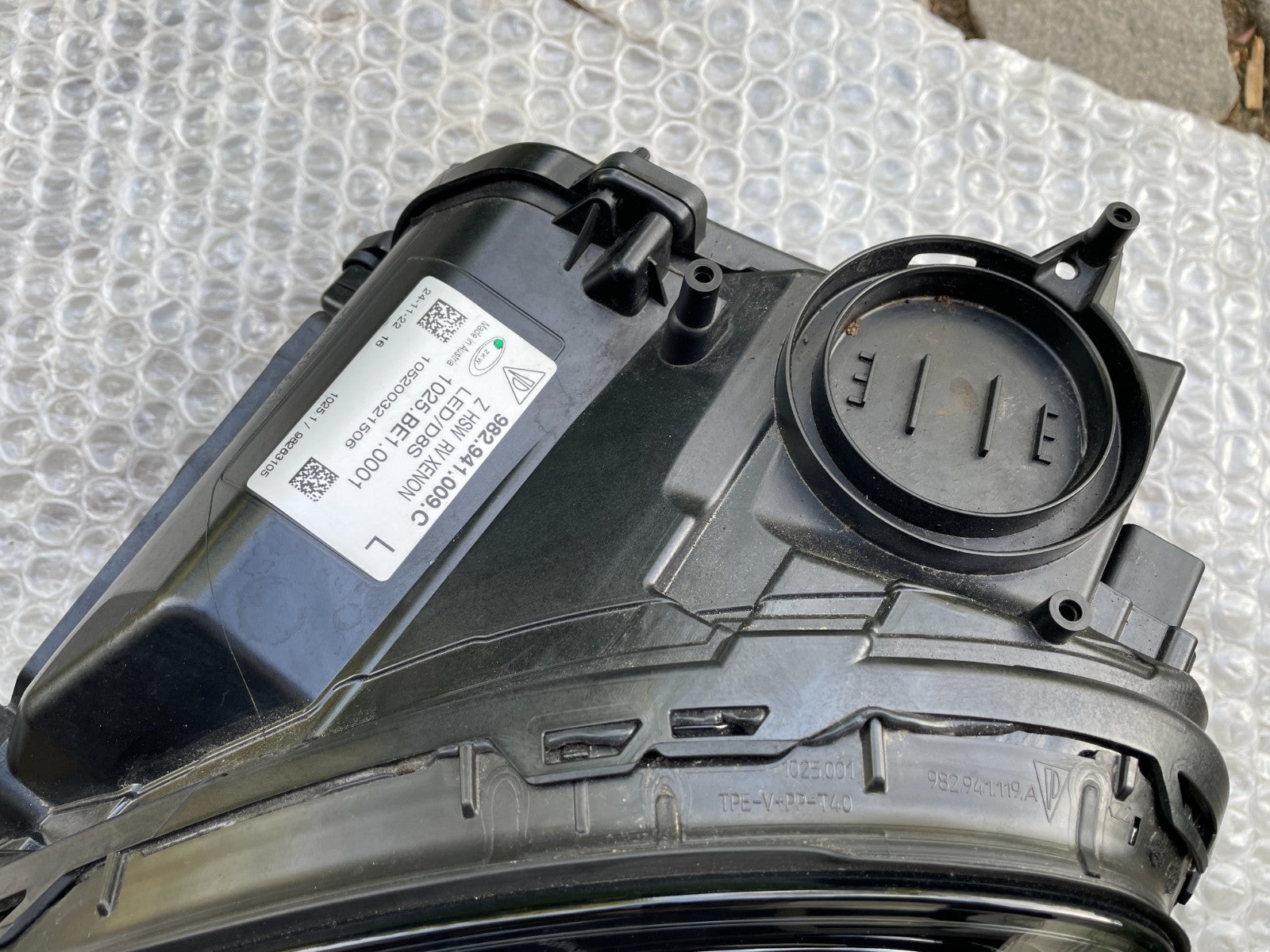 Original Porsche Cayman 718 982 Xenon Scheinwerfer links 982941009C4